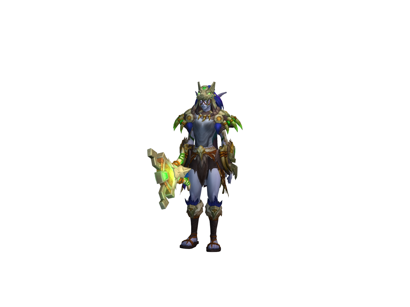 Lohnte 3D character render