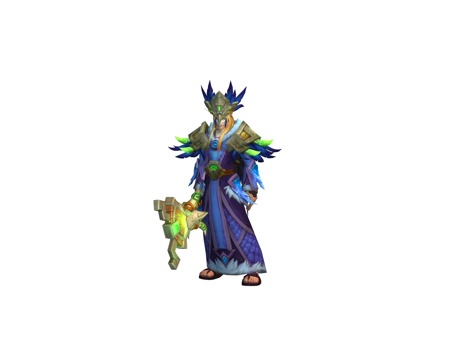 Palinski 3D character render