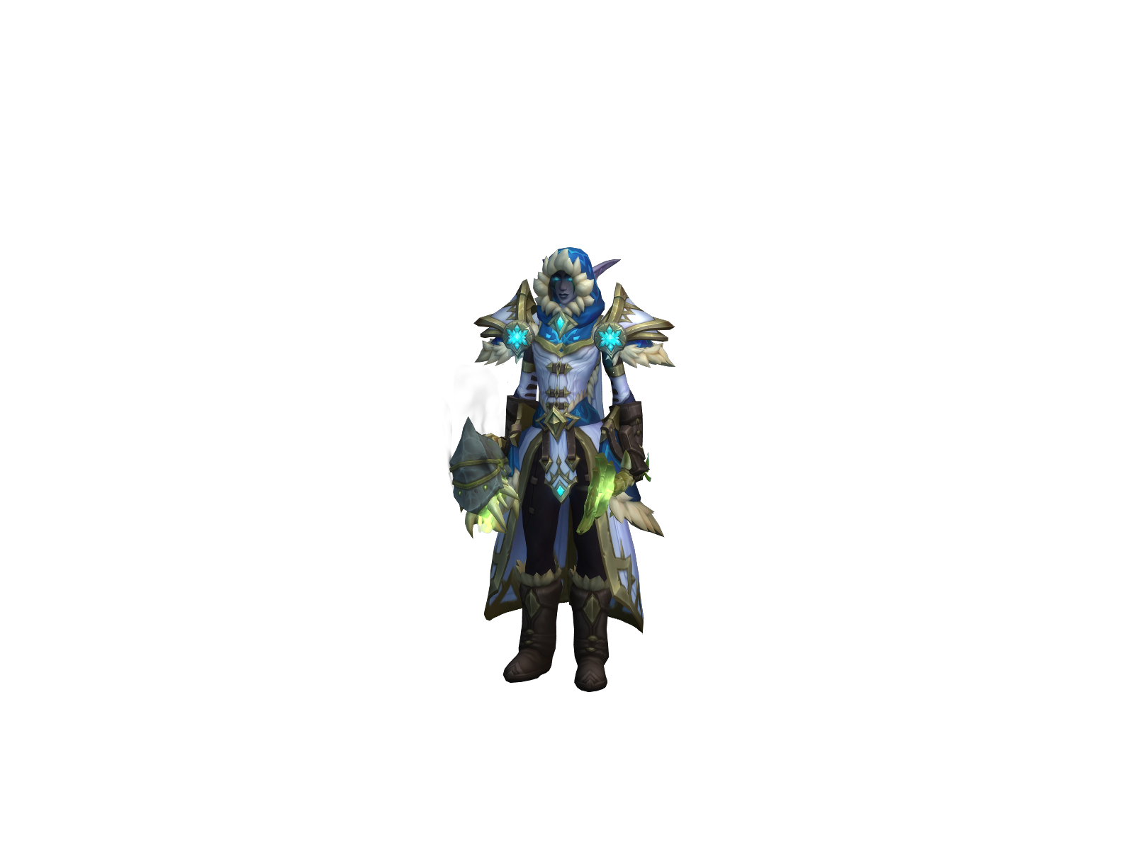 Nebukadnezár 3D character render