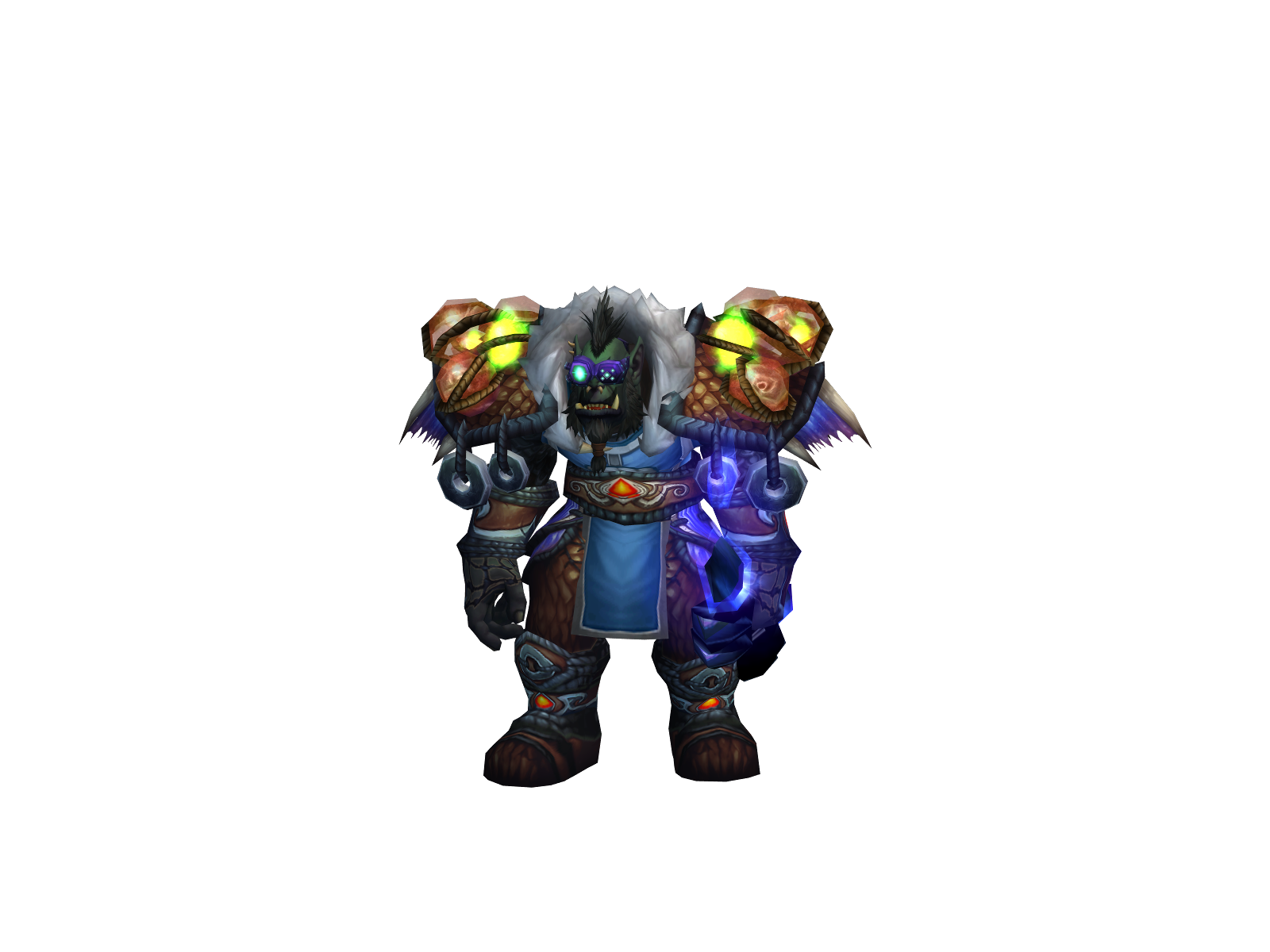 Neorofex 3D character render