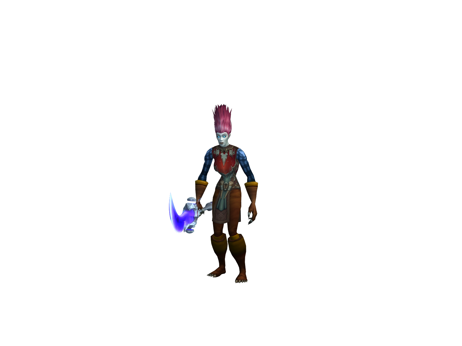 Pandamonkey 3D character render