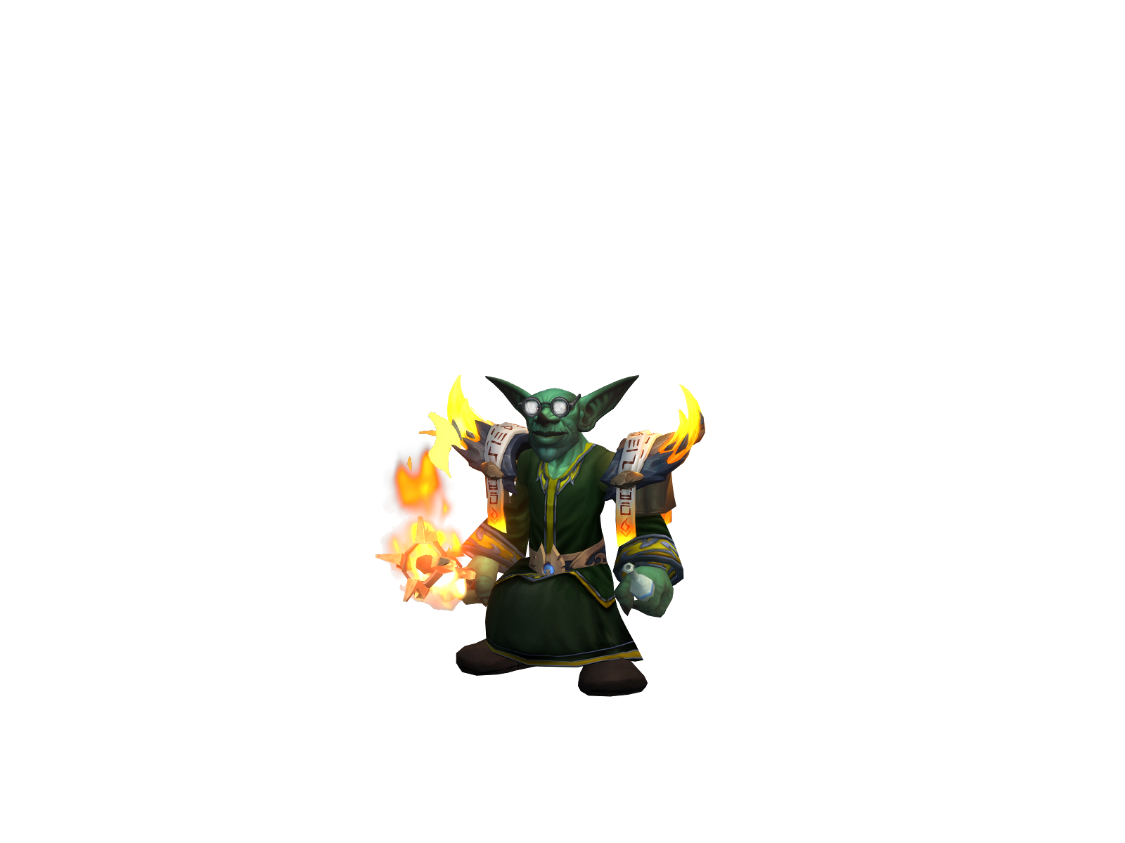 Øui 3D character render