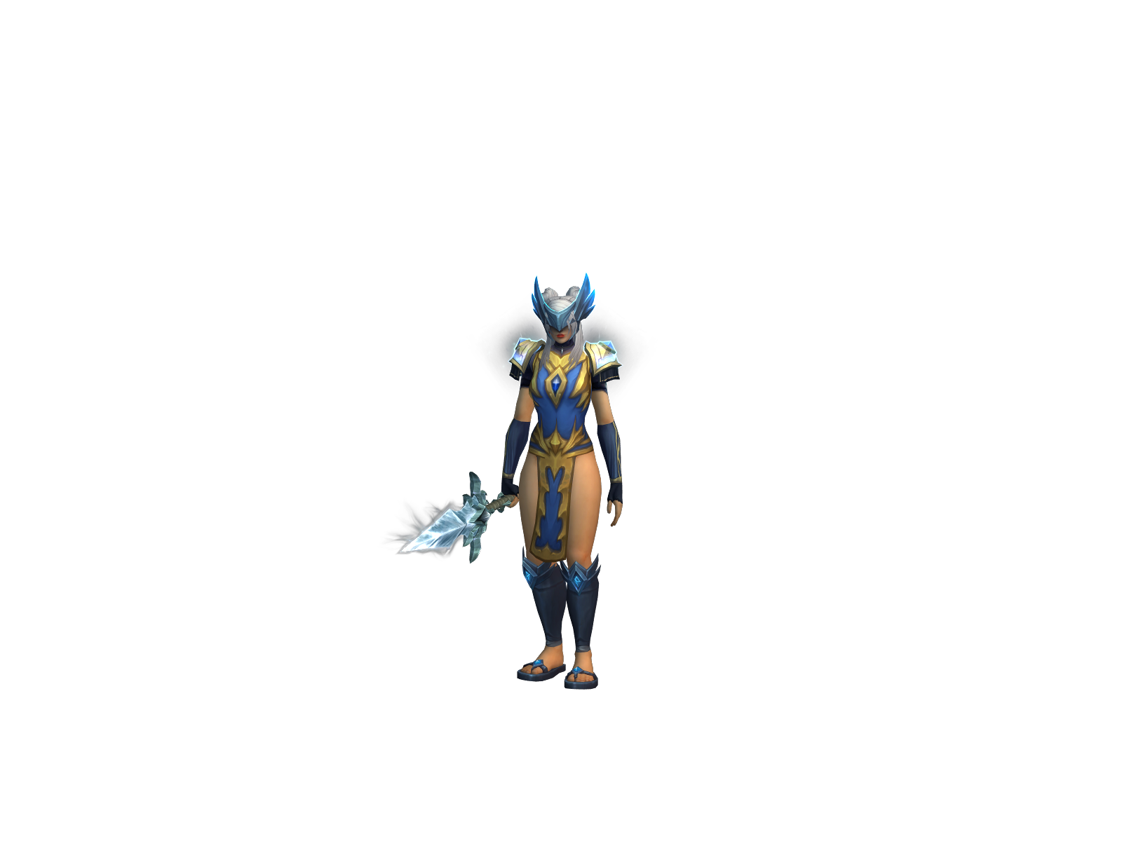 Højpøcket 3D character render