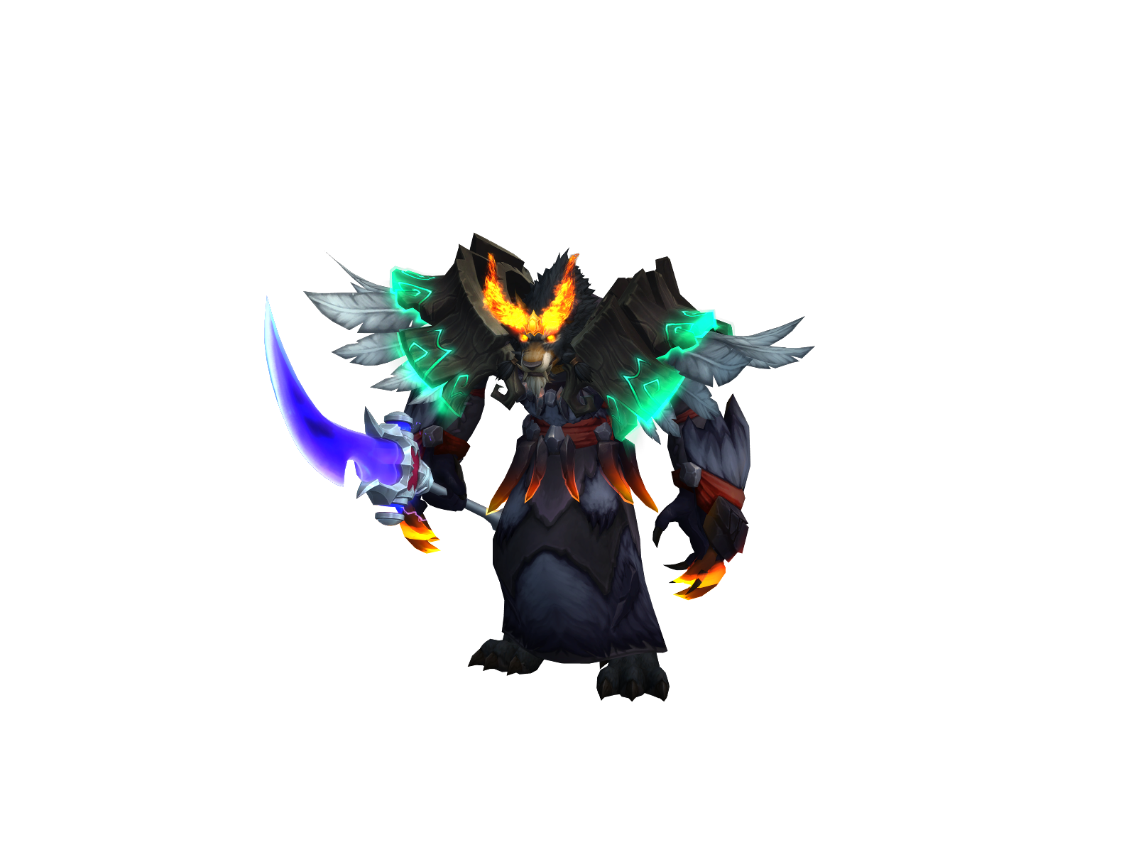 Callitrás 3D character render