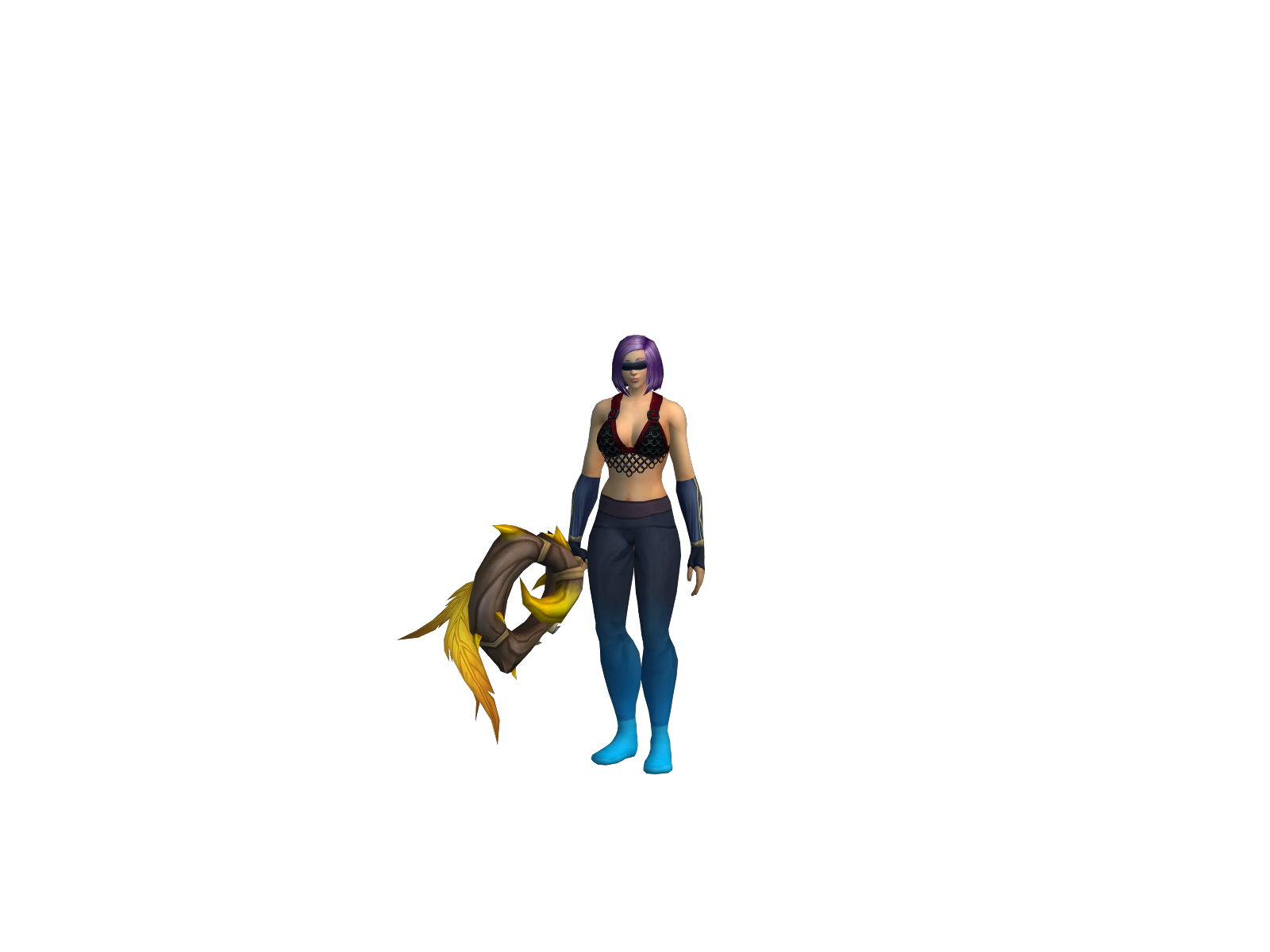 Brewyaga 3D character render