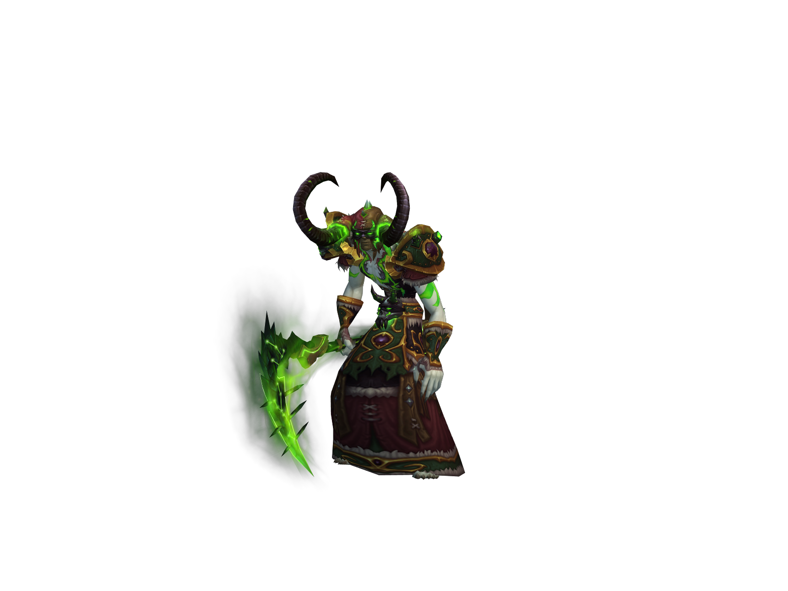 Dwite 3D character render