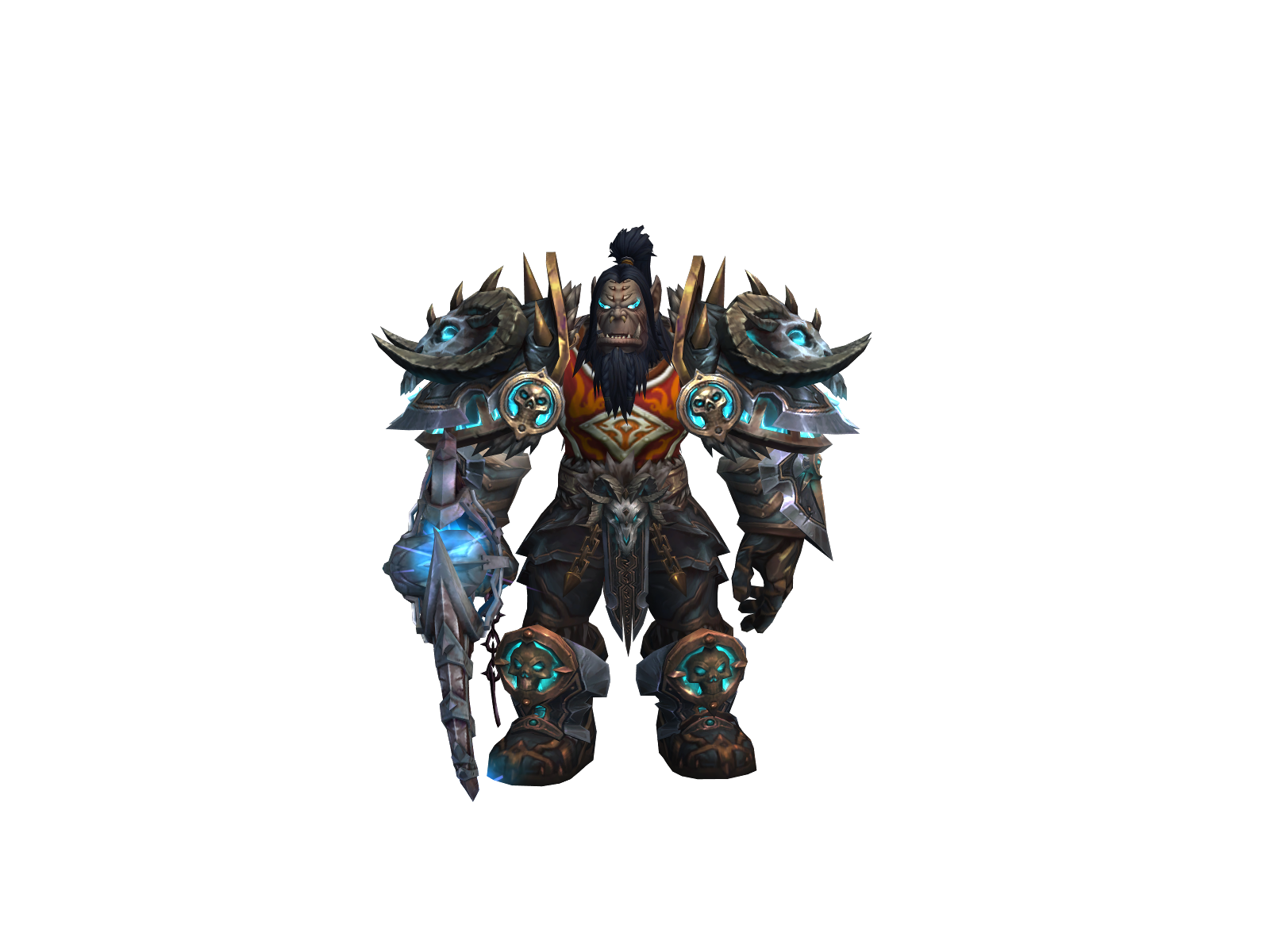 Qraz 3D character render