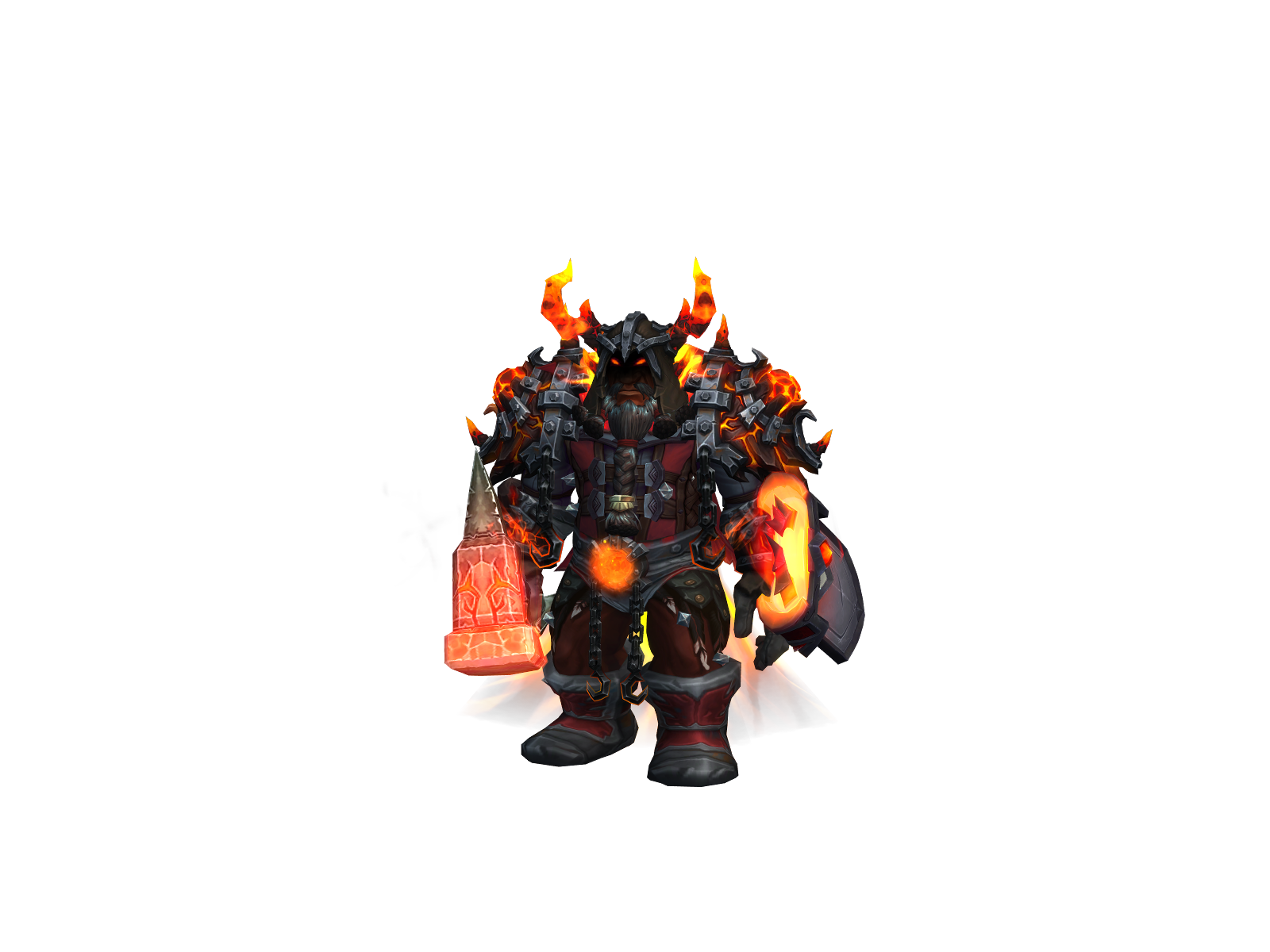 Borengar 3D character render