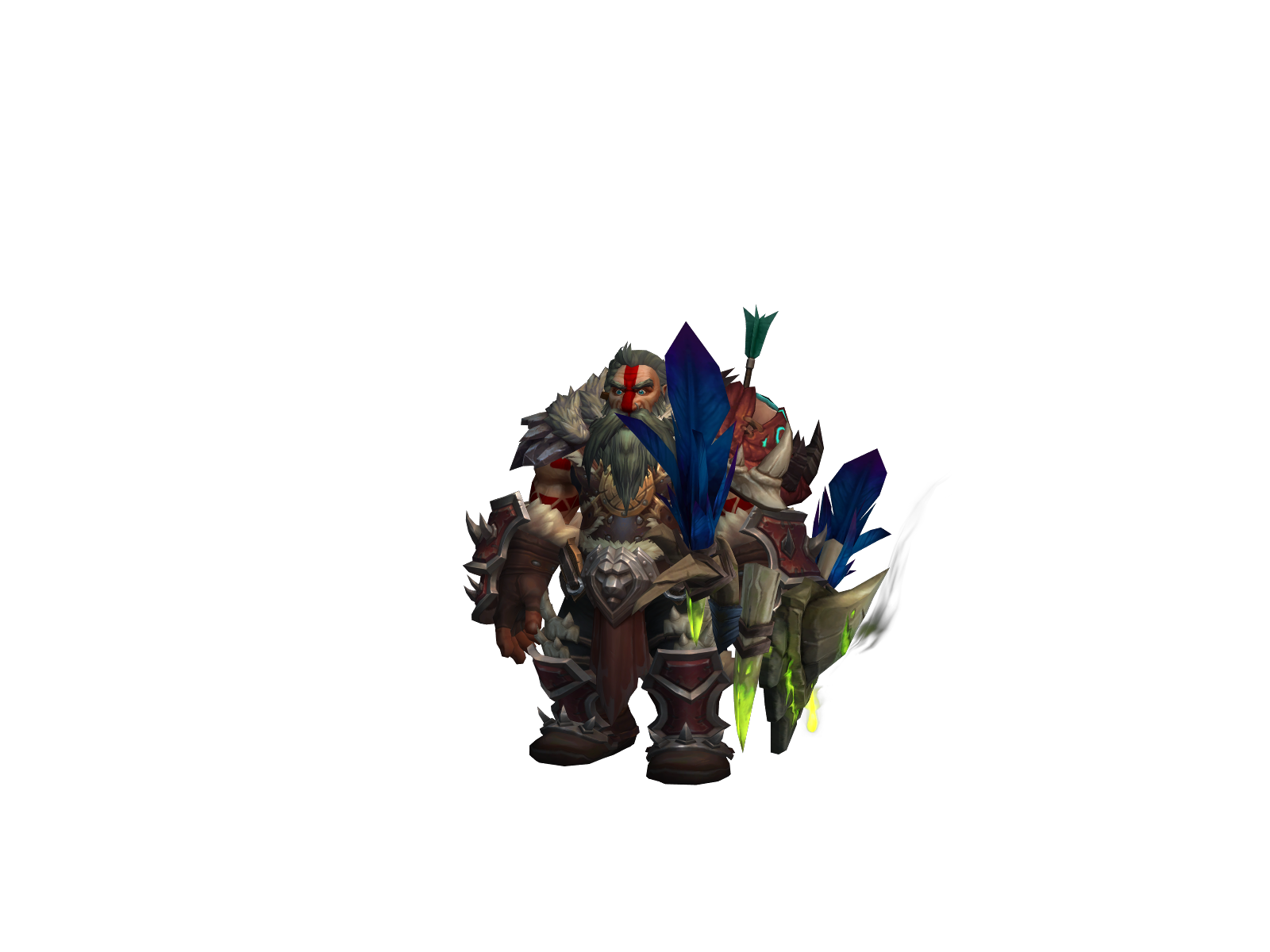 Morkai 3D character render