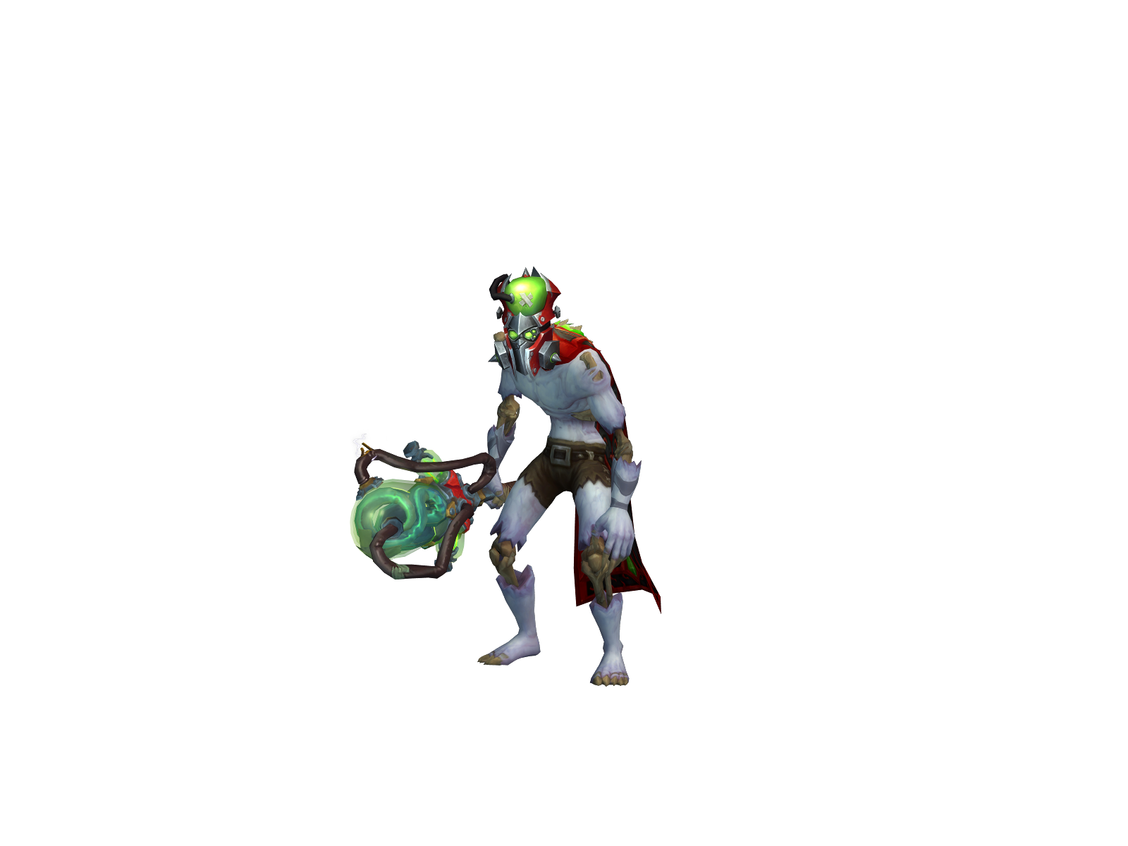 Søaløgel 3D character render