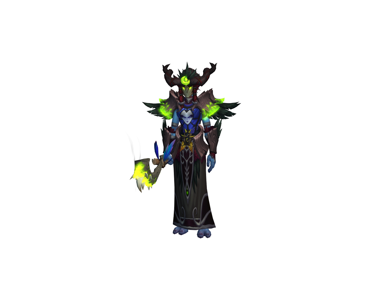 Raydine 3D character render