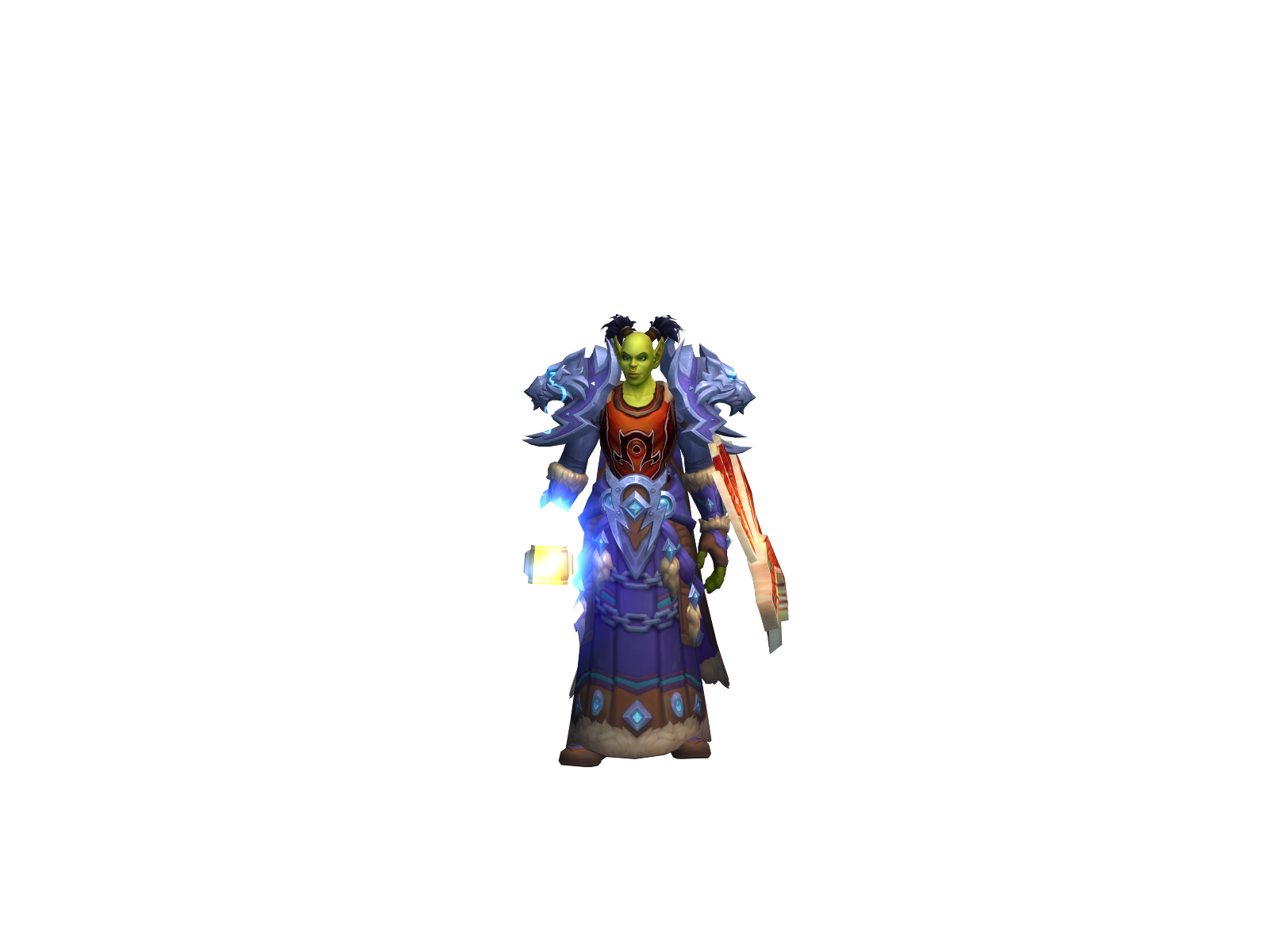 Krarie 3D character render
