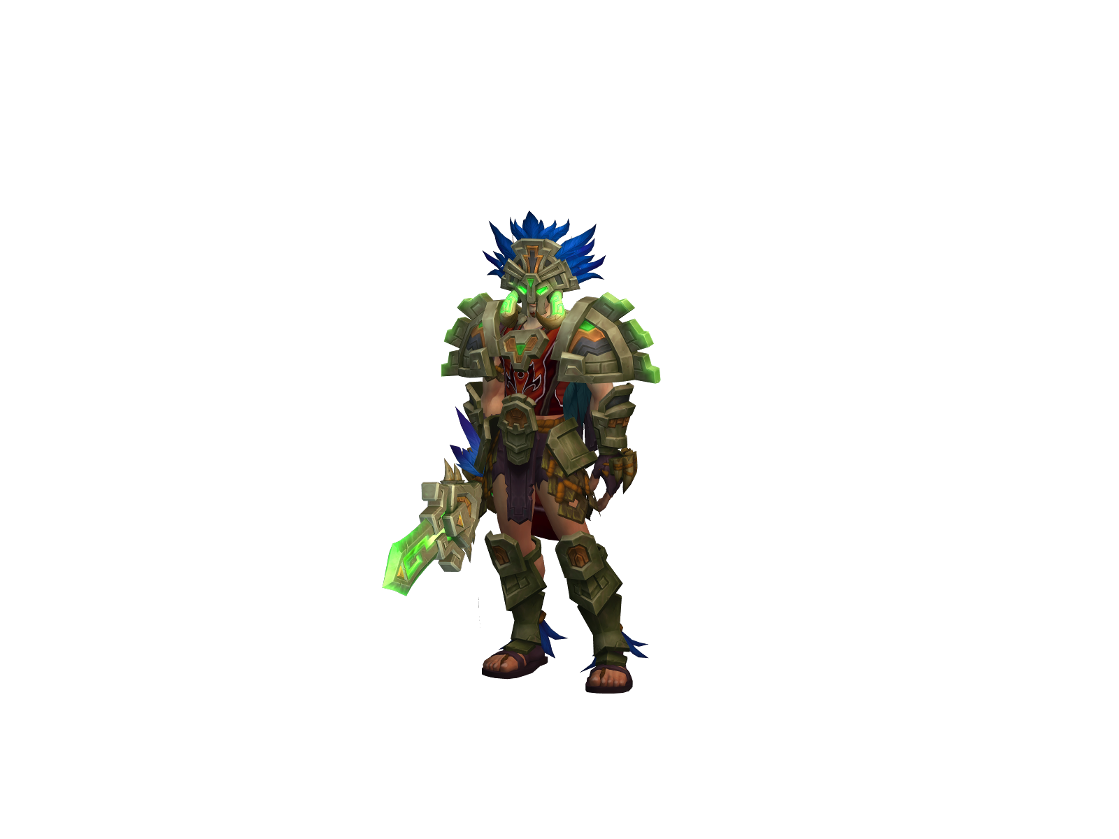 Ertzuo 3D character render