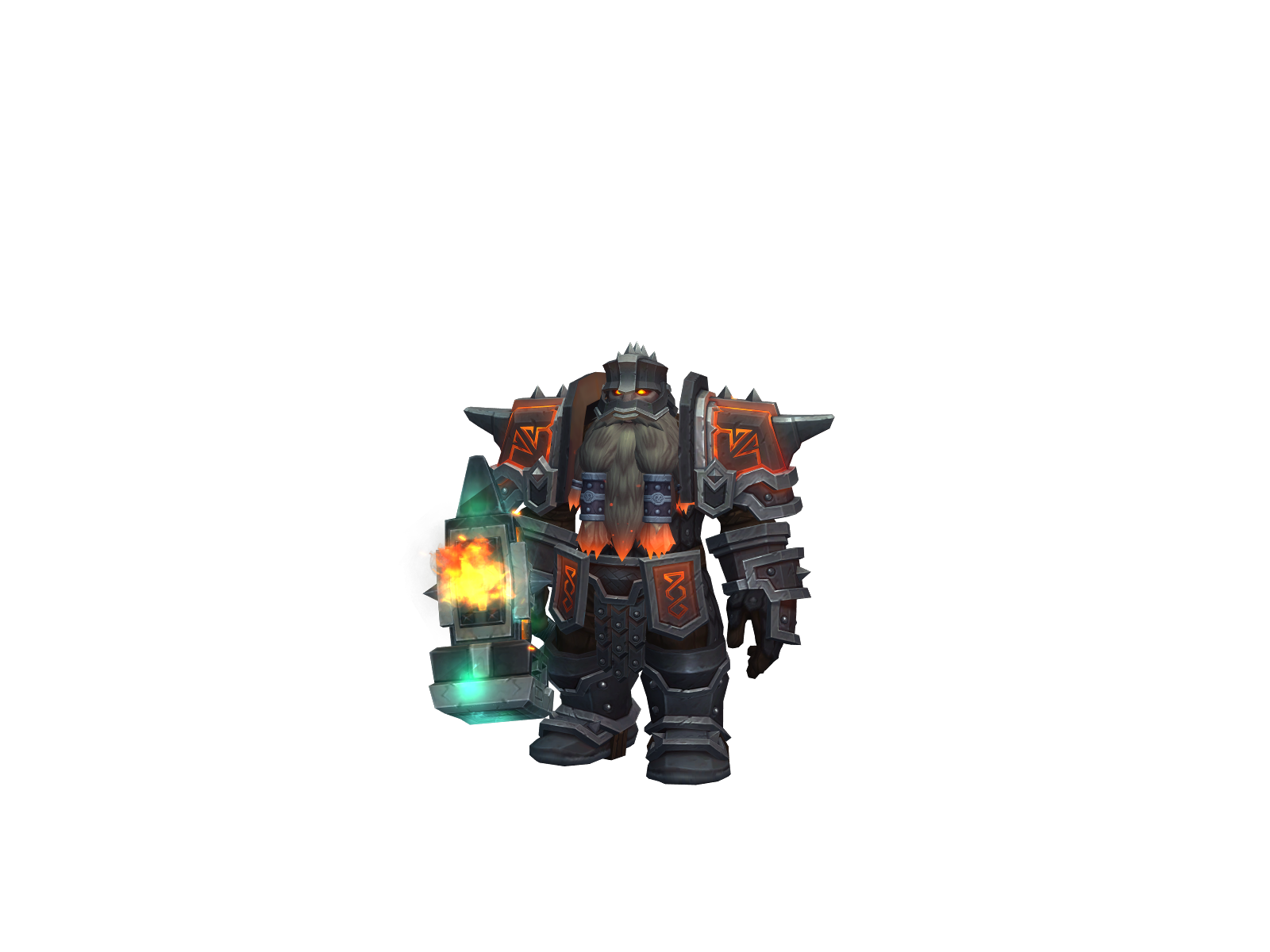 Daîn 3D character render