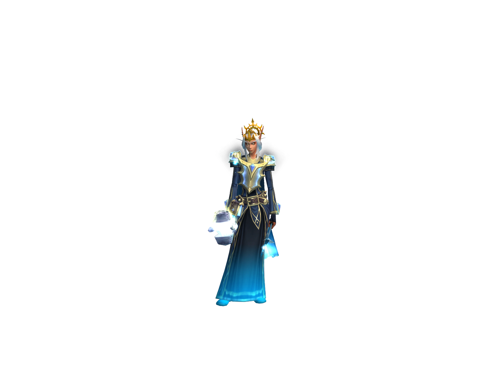 Ayunê 3D character render