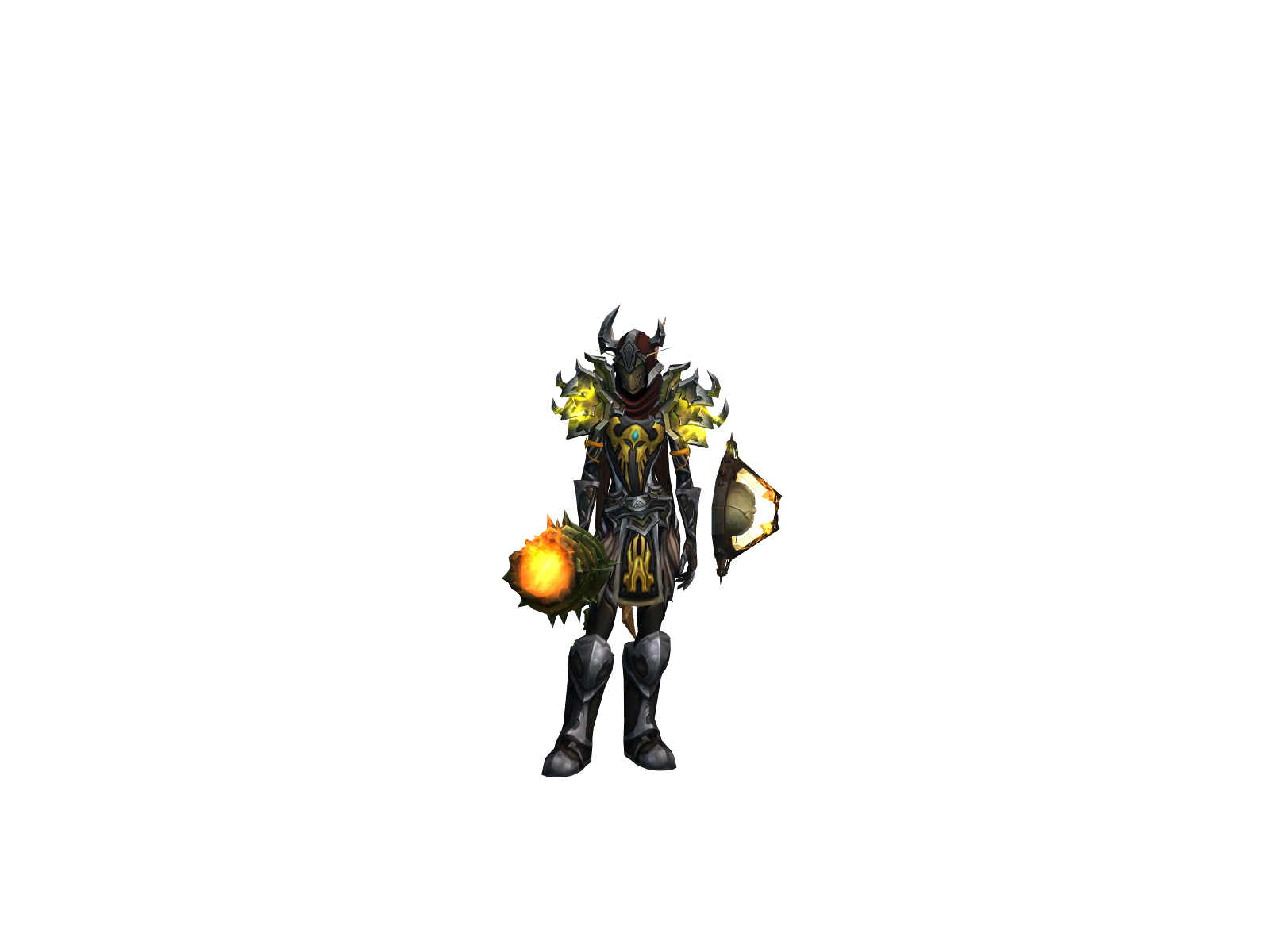 Rhulana 3D character render