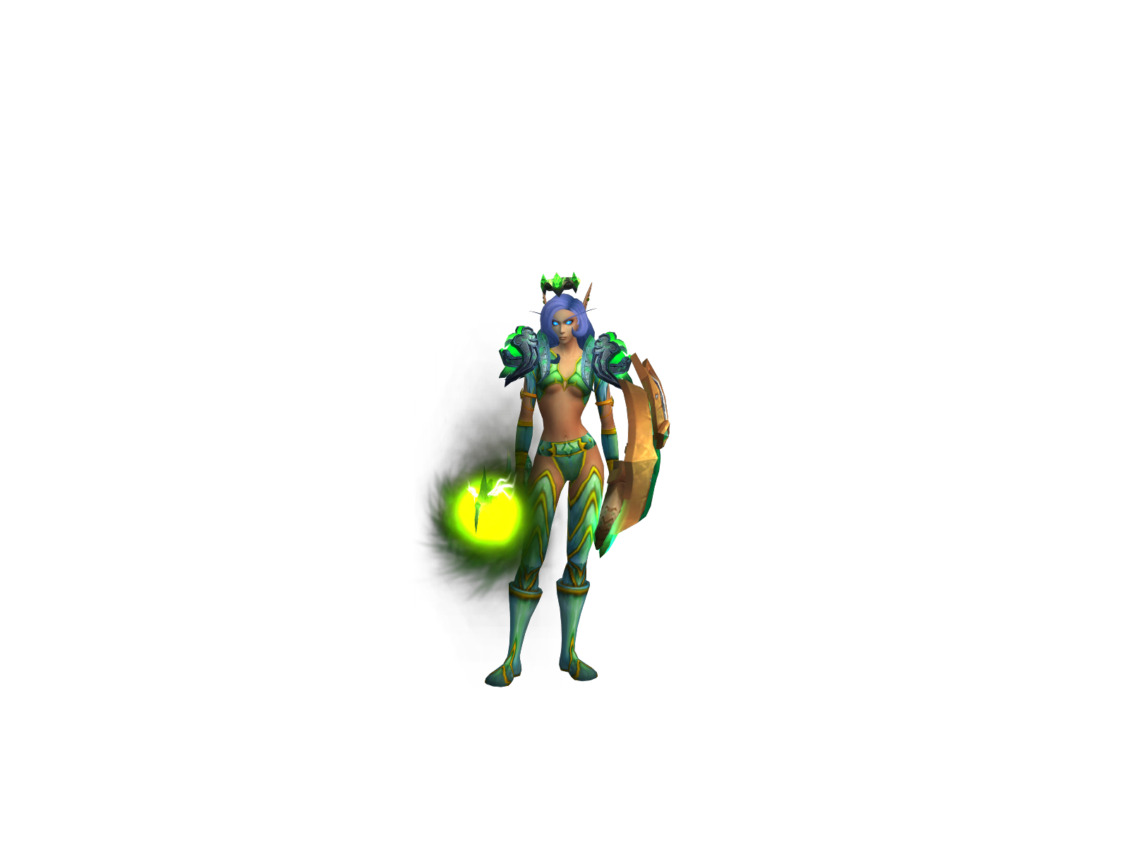 Lightý 3D character render