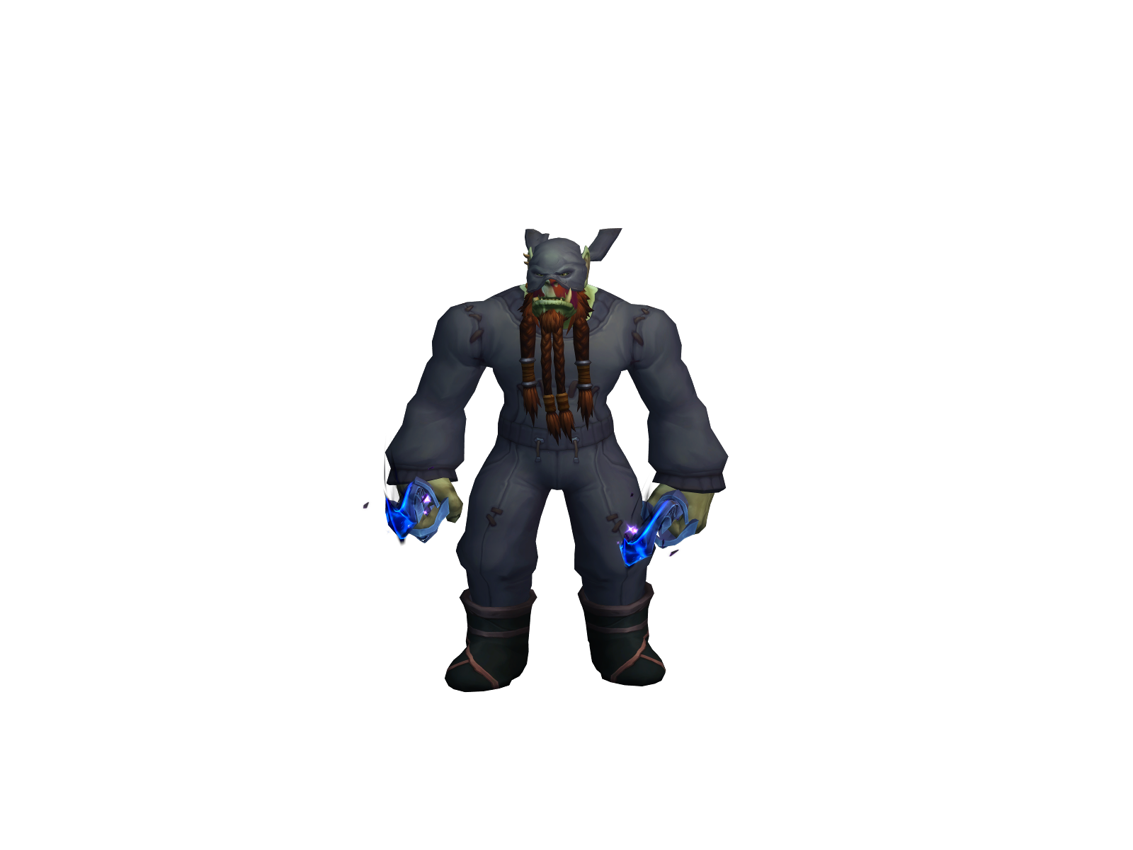 Backloader 3D character render