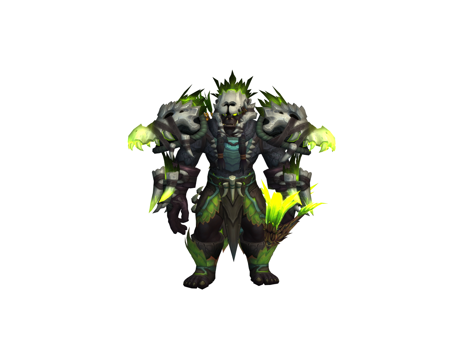 Wykan 3D character render