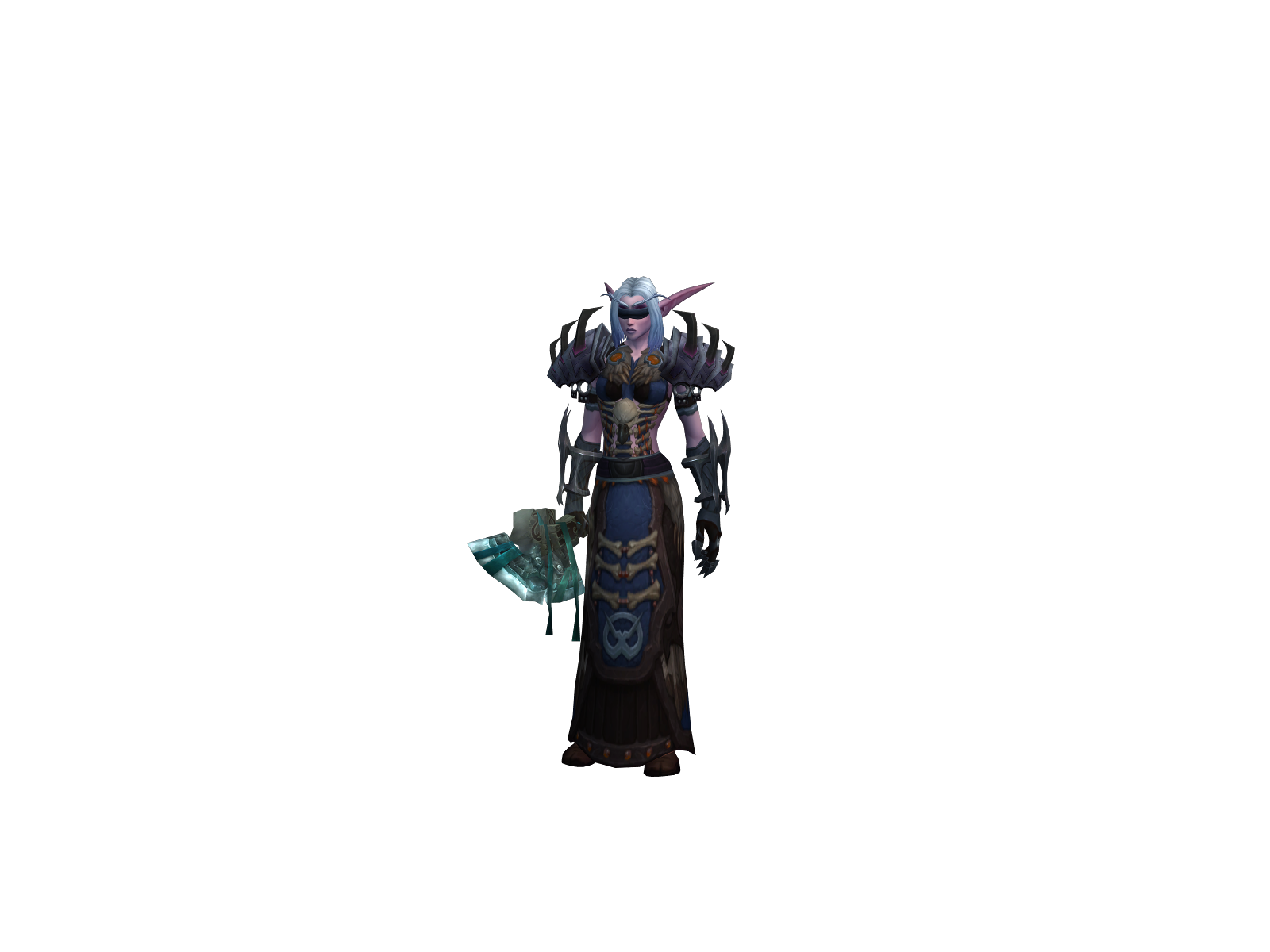 Slayced 3D character render