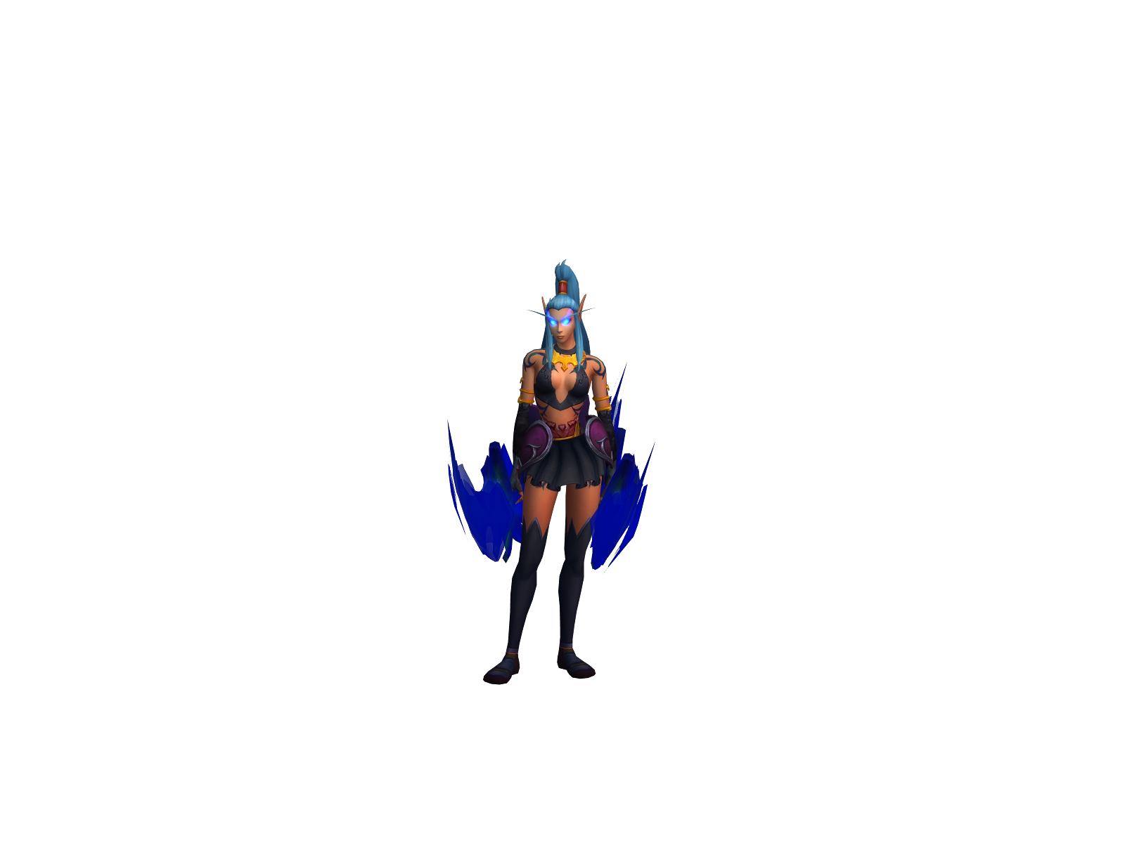 Yiöör 3D character render