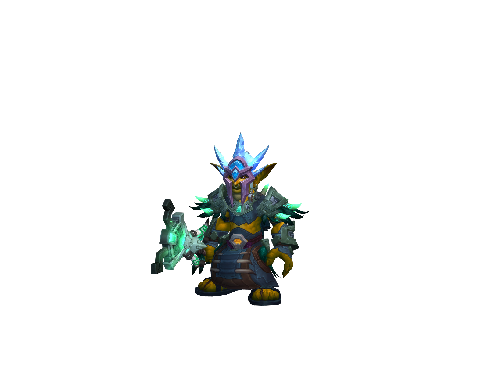 Póseidôn 3D character render