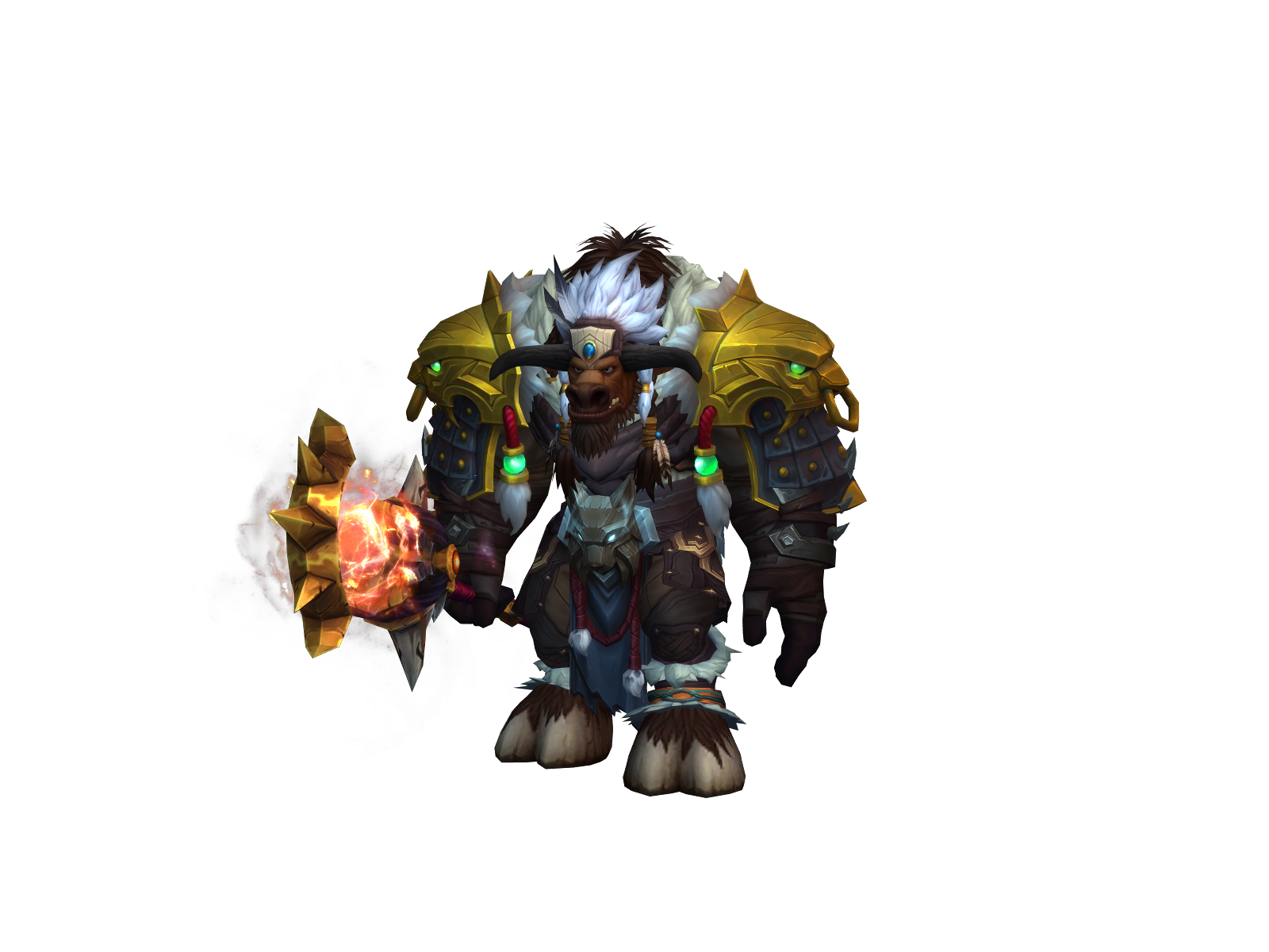 Goshas 3D character render