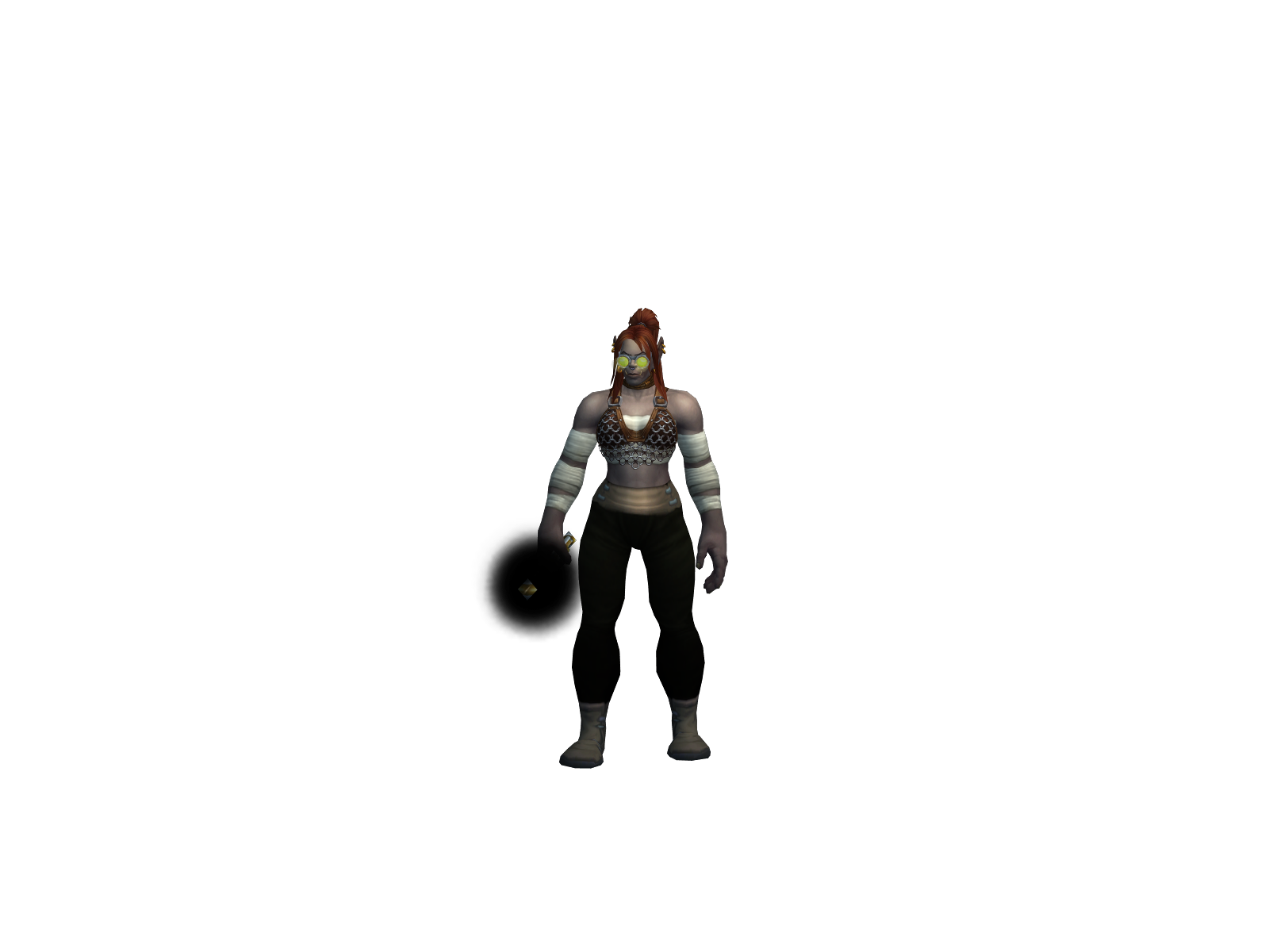 Shnoosæn 3D character render