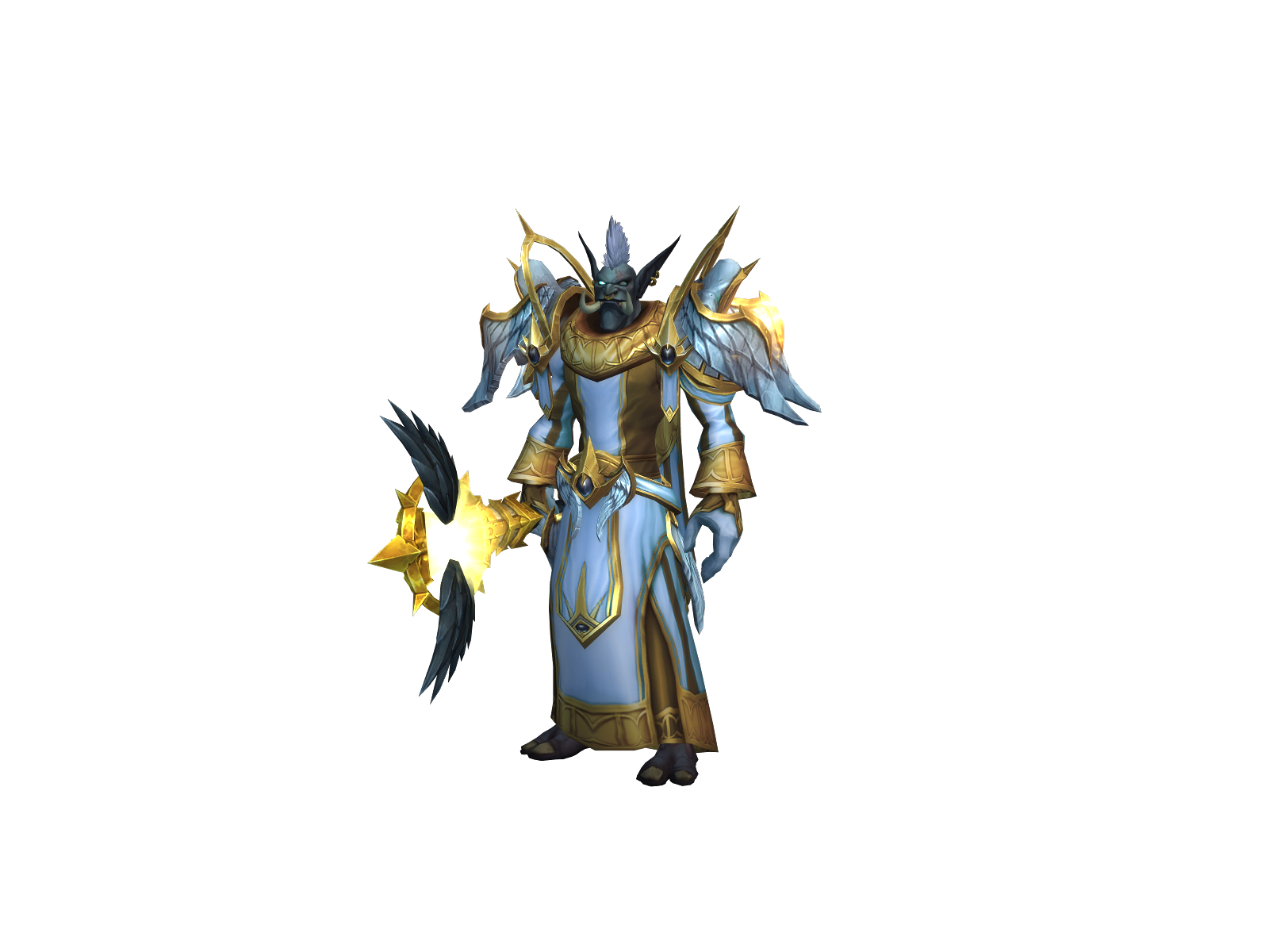 Ahkin 3D character render
