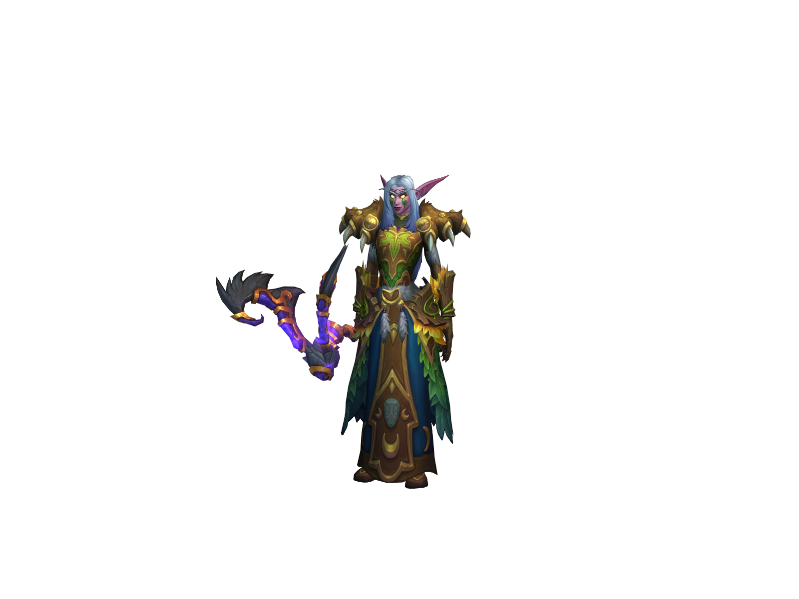 Druidxoxo 3D character render
