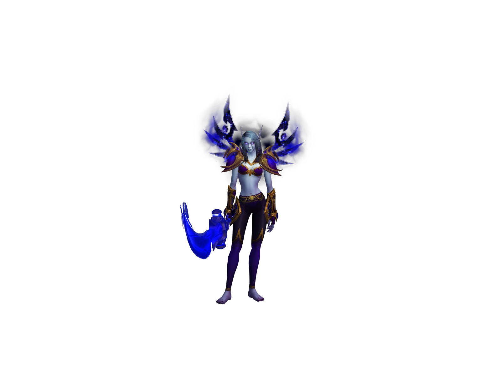 Touki 3D character render