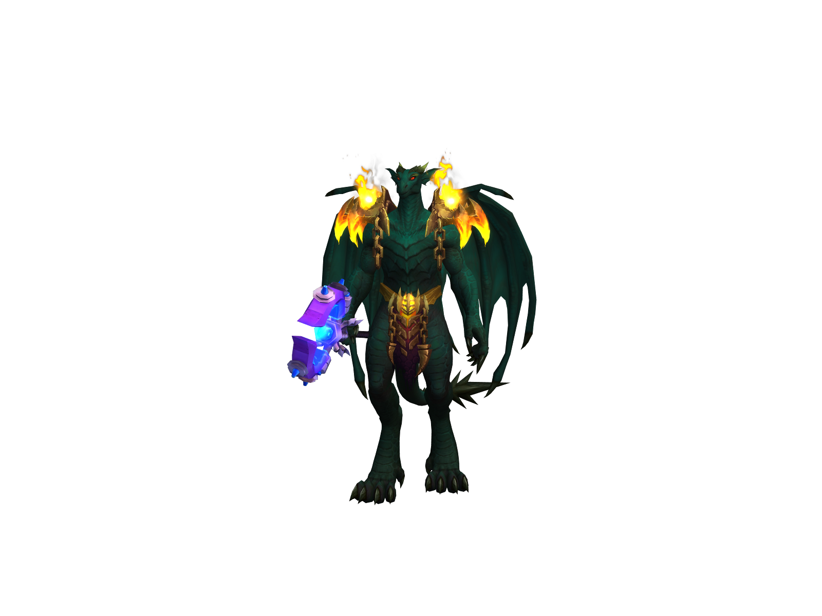 Cryptopres 3D character render
