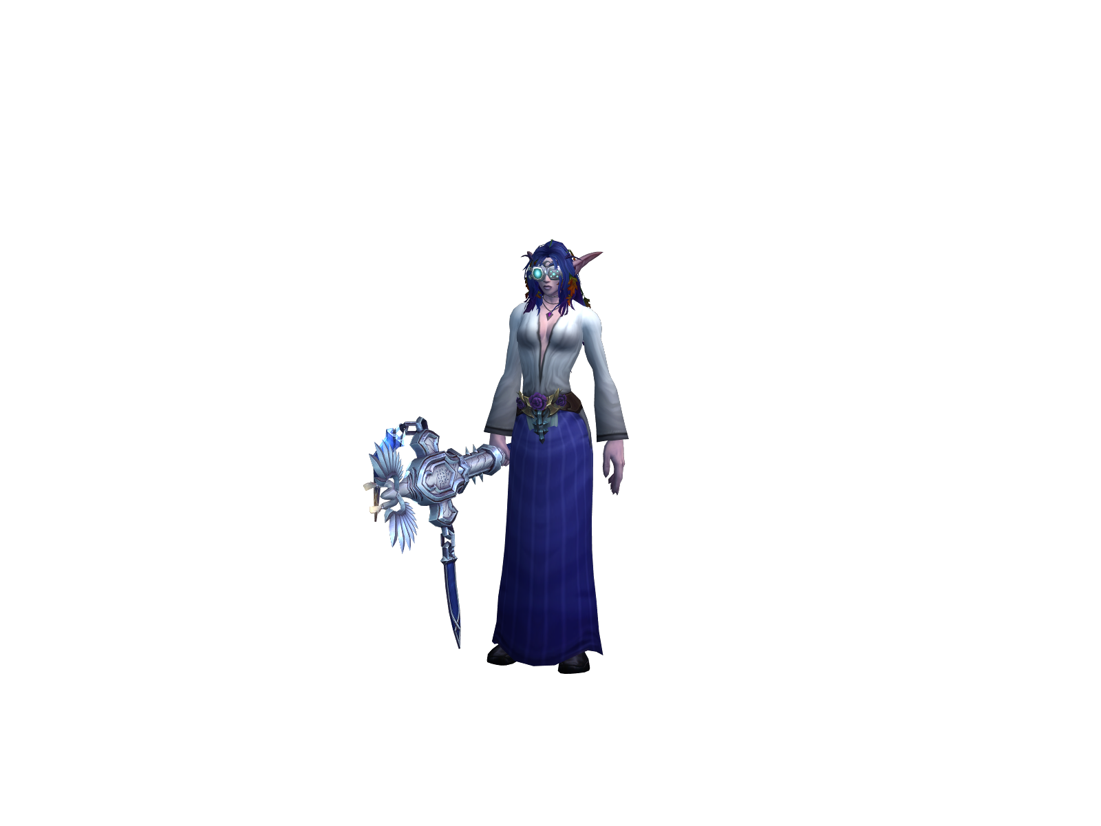 torî 3D character render