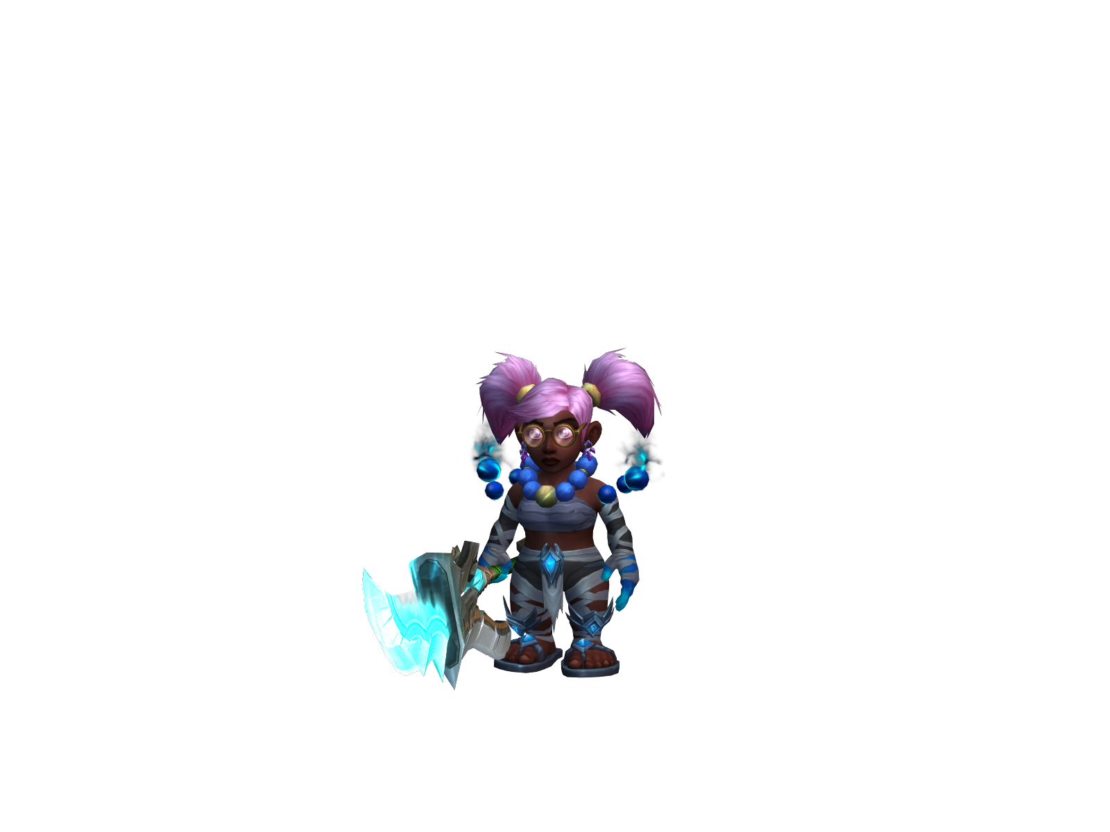 Safttüte 3D character render
