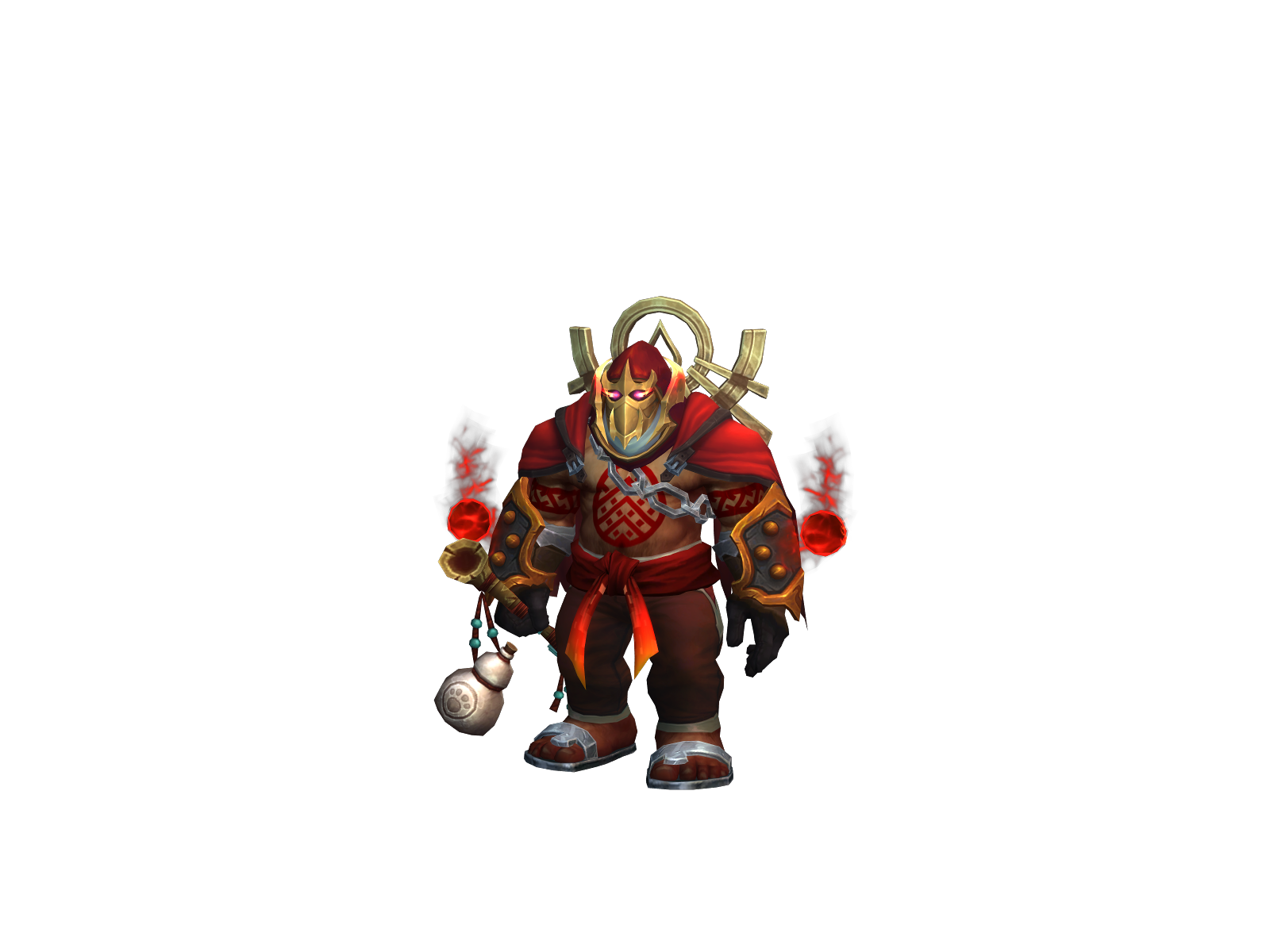 Seivermonk 3D character render