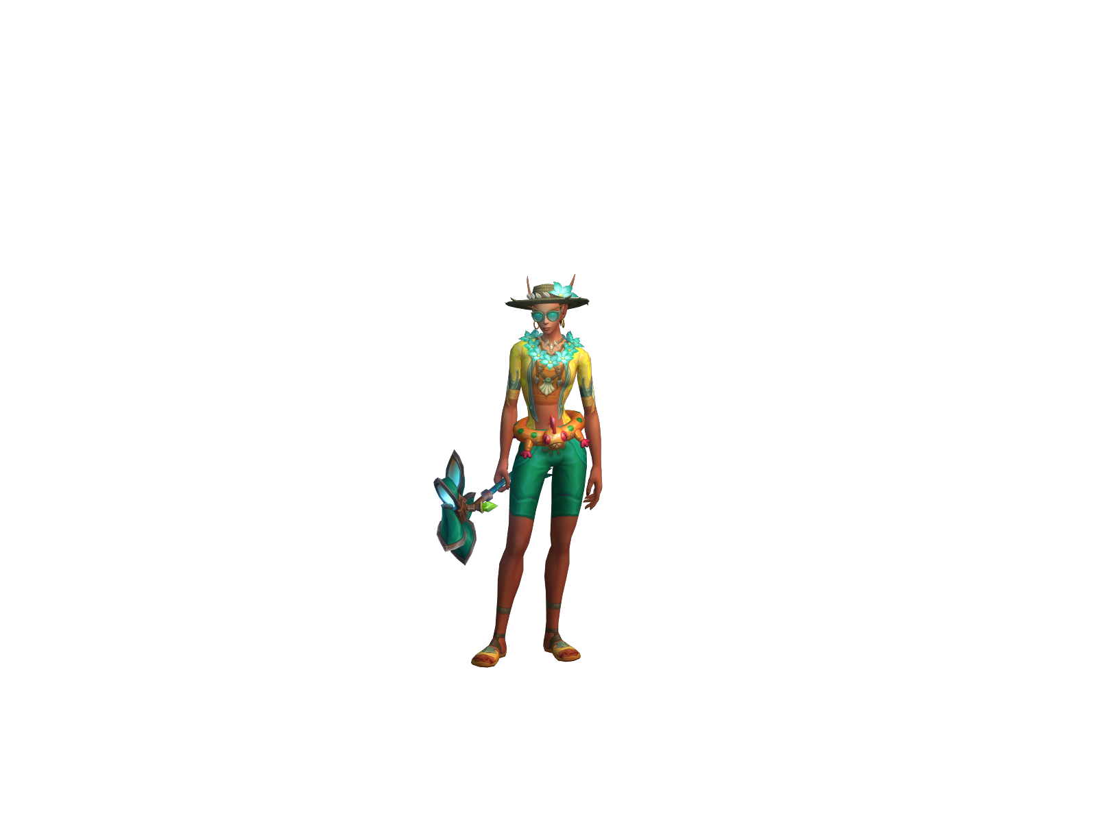 tappsidei 3D character render
