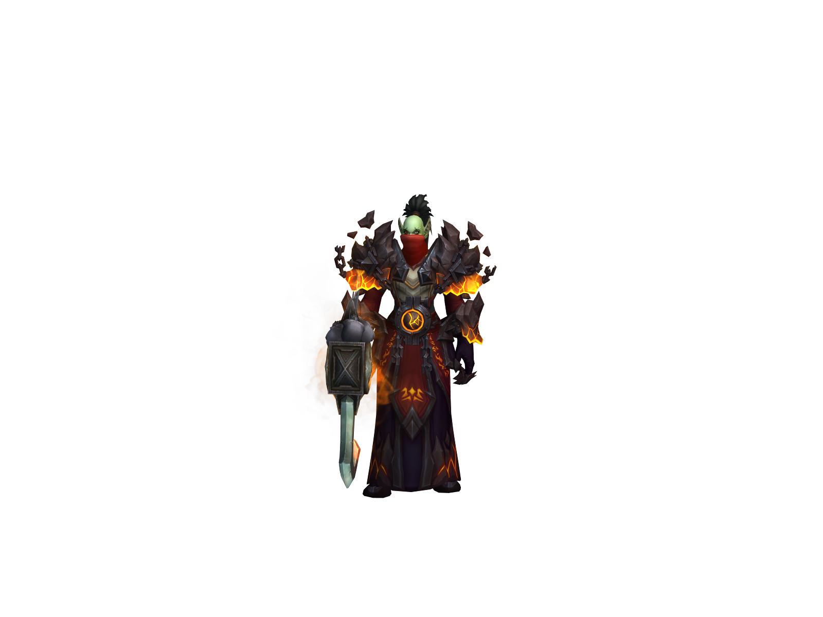 Xairoolock 3D character render