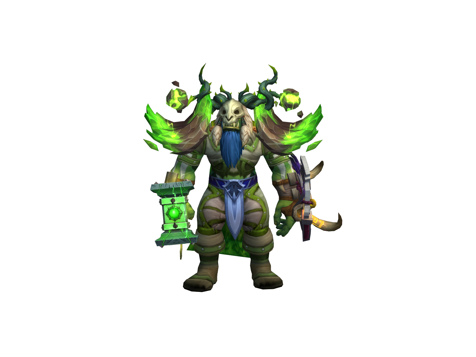 Seloman 3D character render
