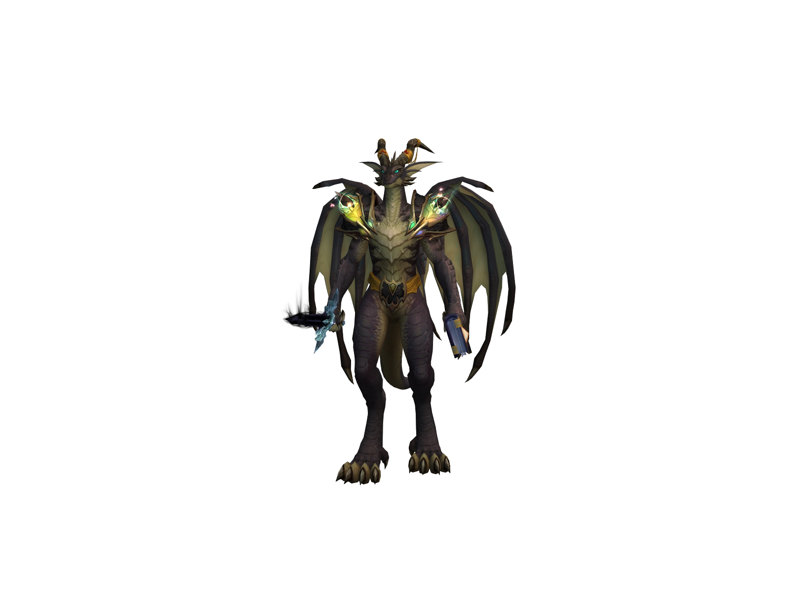 Zubtrone 3D character render