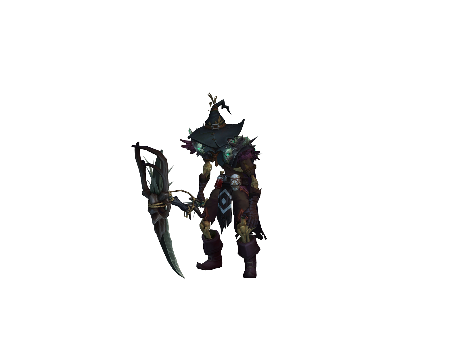 Hexengøtt 3D character render