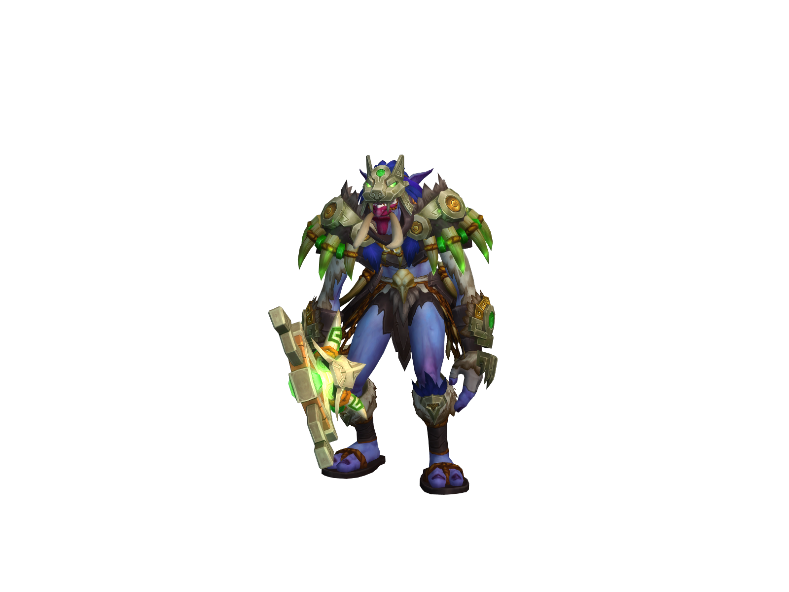 Mondino 3D character render