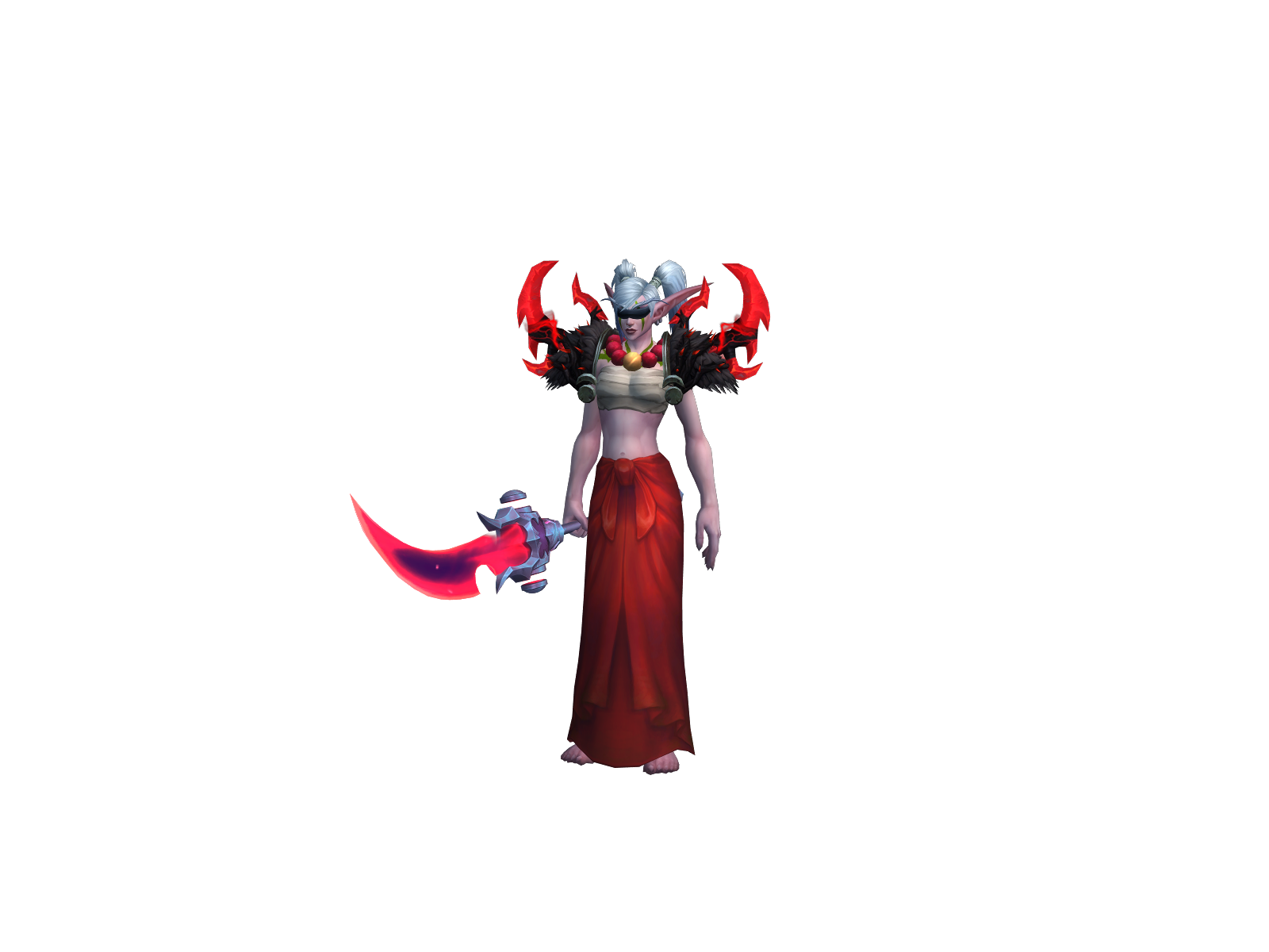 Rsechs 3D character render