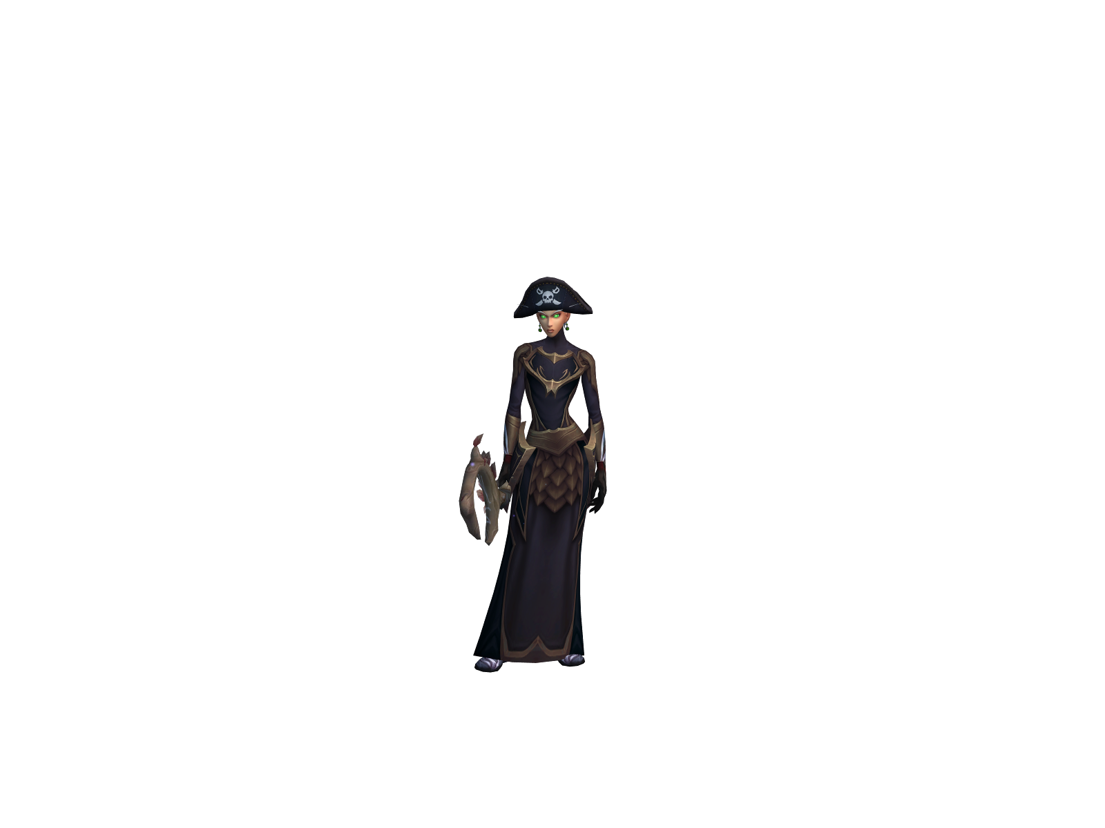 hugedisc 3D character render