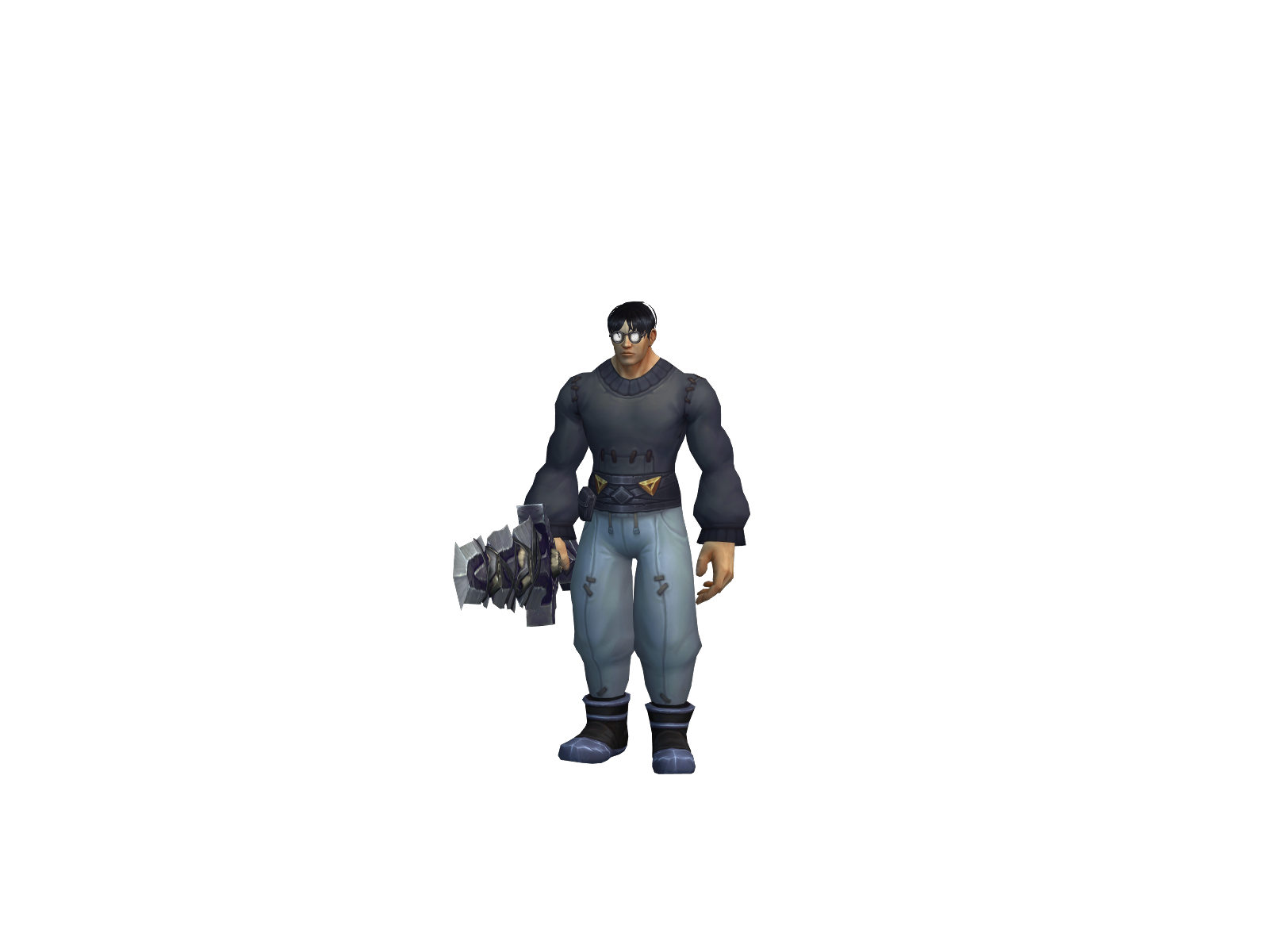 Aroji 3D character render