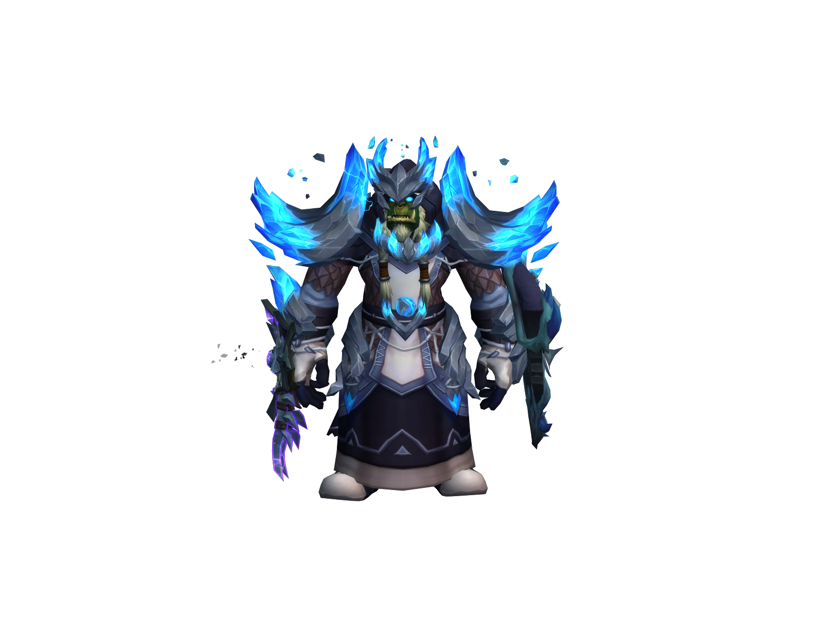 Moschamane 3D character render