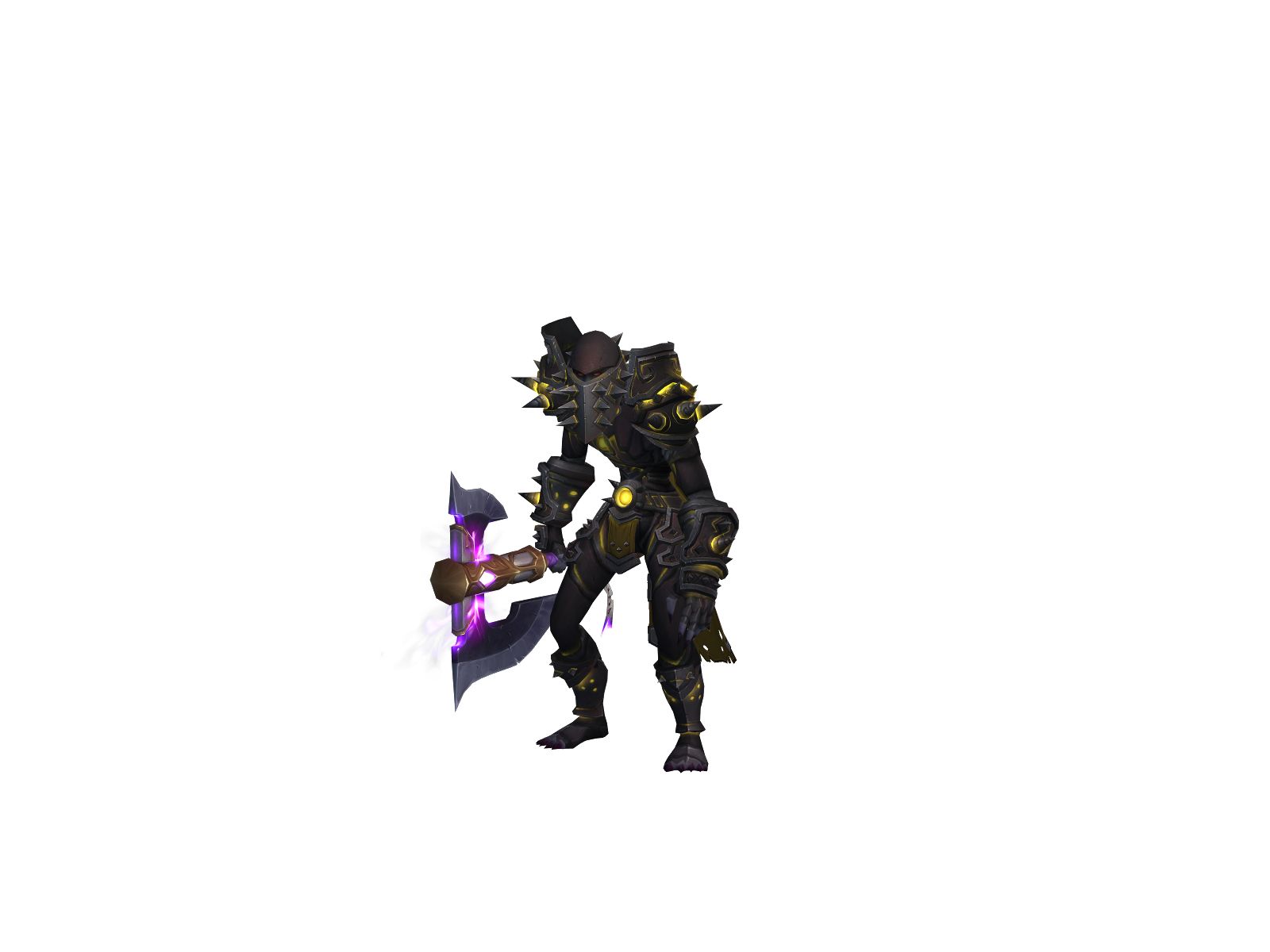 Izaro 3D character render