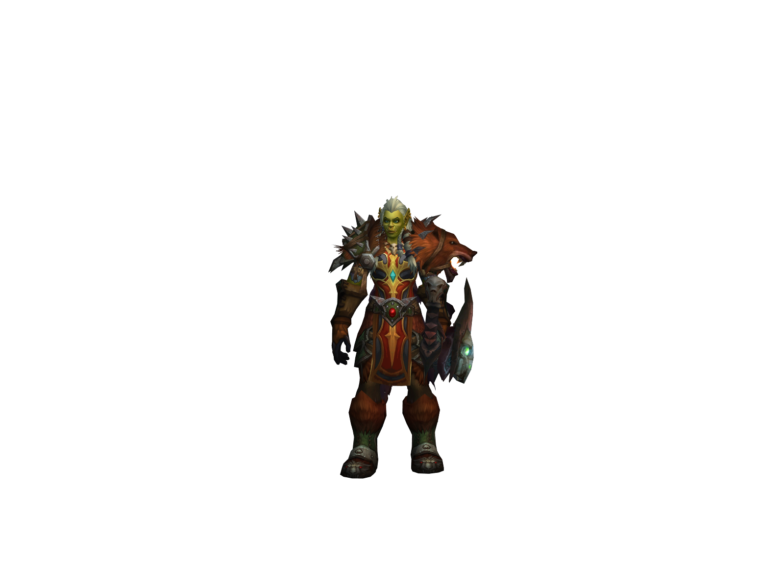Pês 3D character render