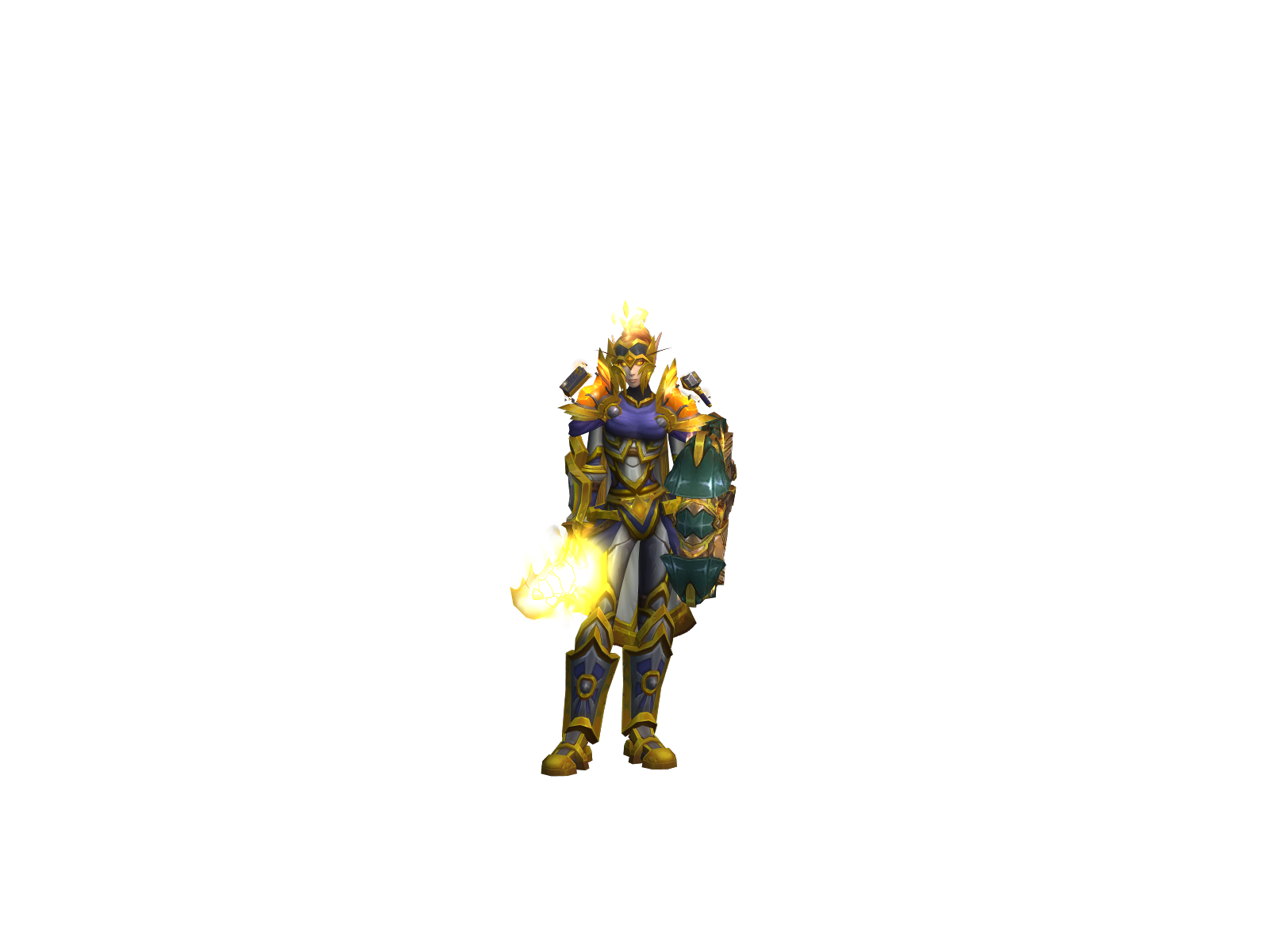Valyxia 3D character render