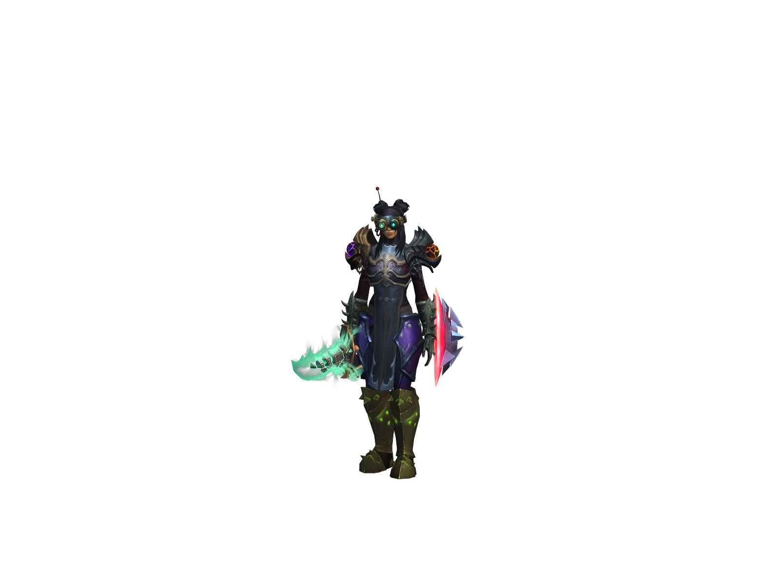Dagoduq 3D character render