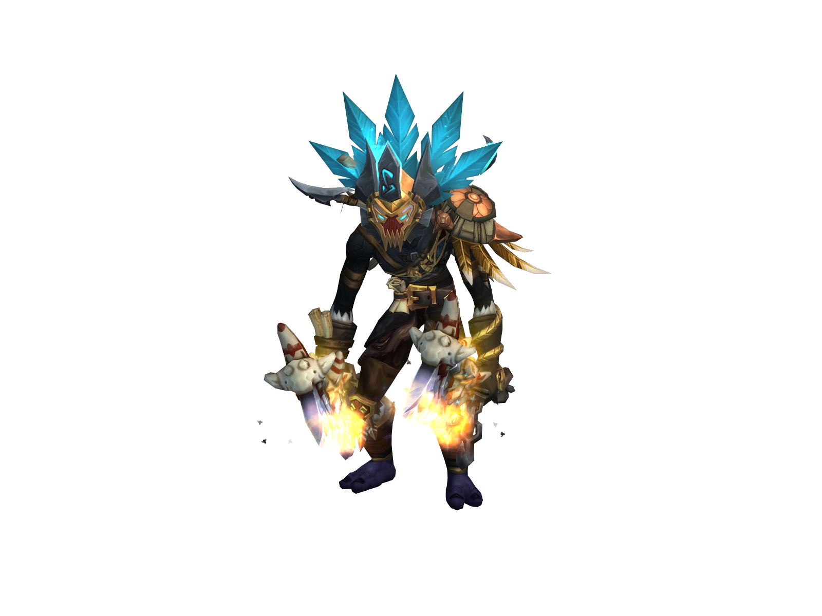 Basul 3D character render